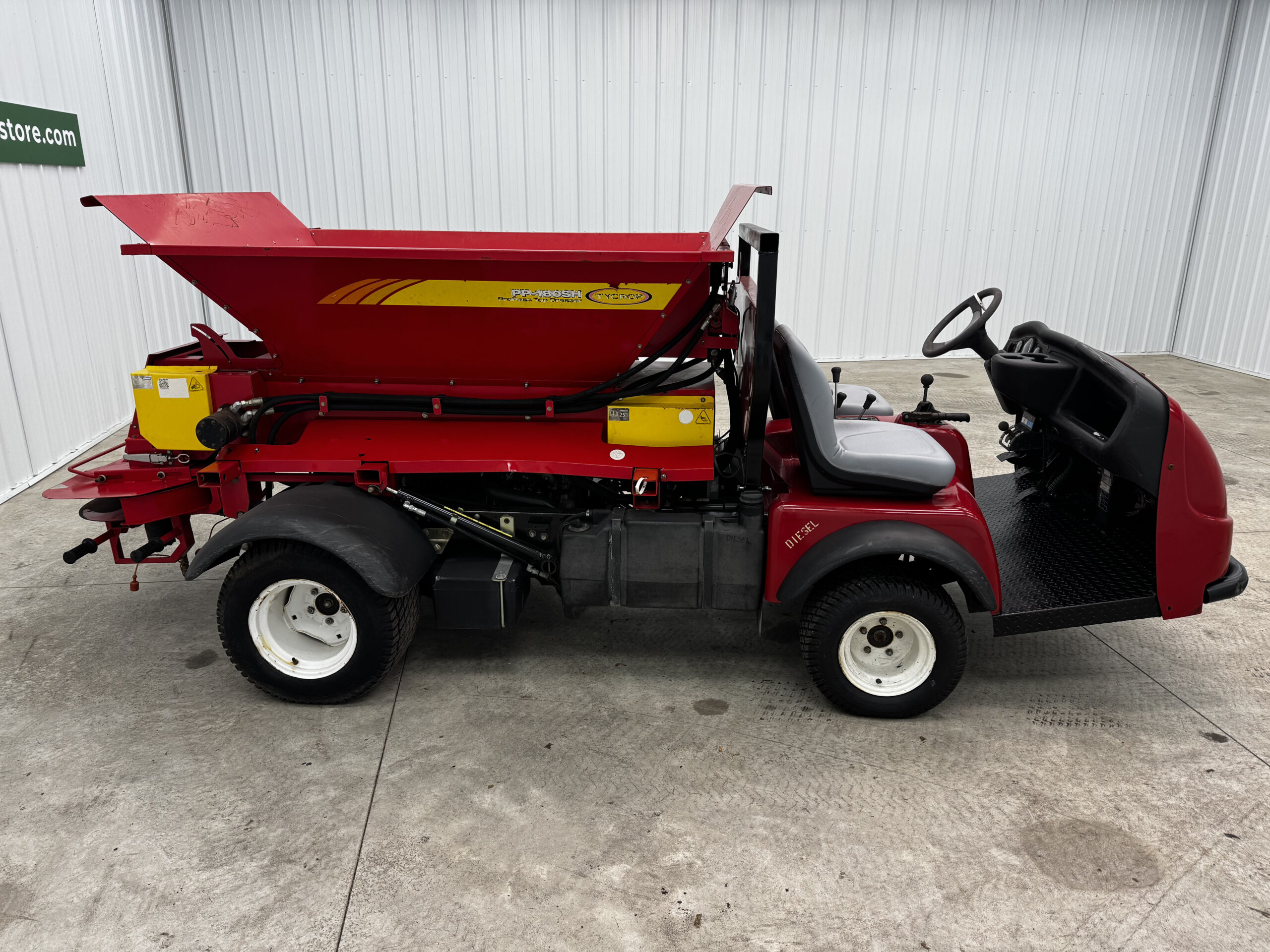 2008 Toro Workman Diesel 4WD w/ Tycrop 180 Top Dresser - Image 5
