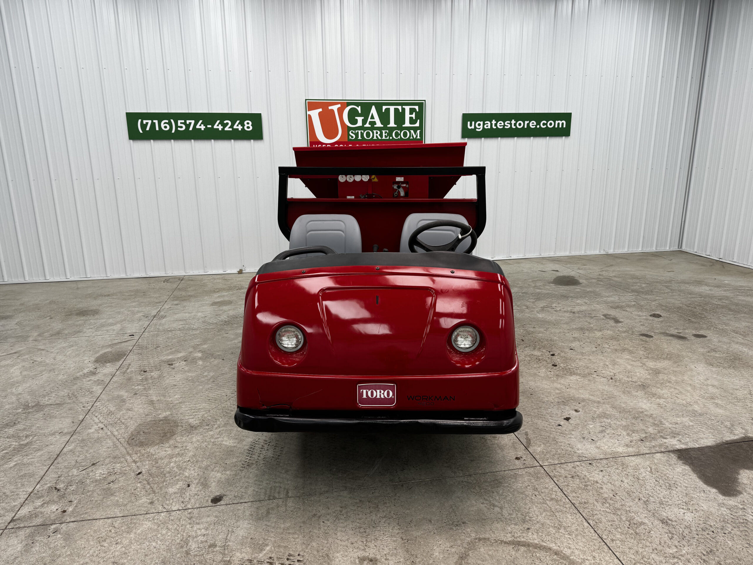 2008 Toro Workman Diesel 4WD w/ Tycrop 180 Top Dresser - Image 3