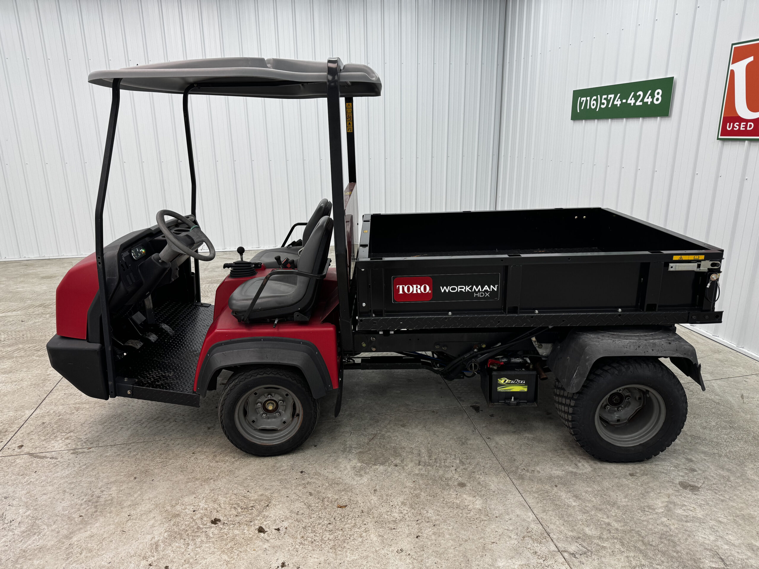 2019 Toro Workman HDX Diesel 2WD Utility Vehicle - Image 4