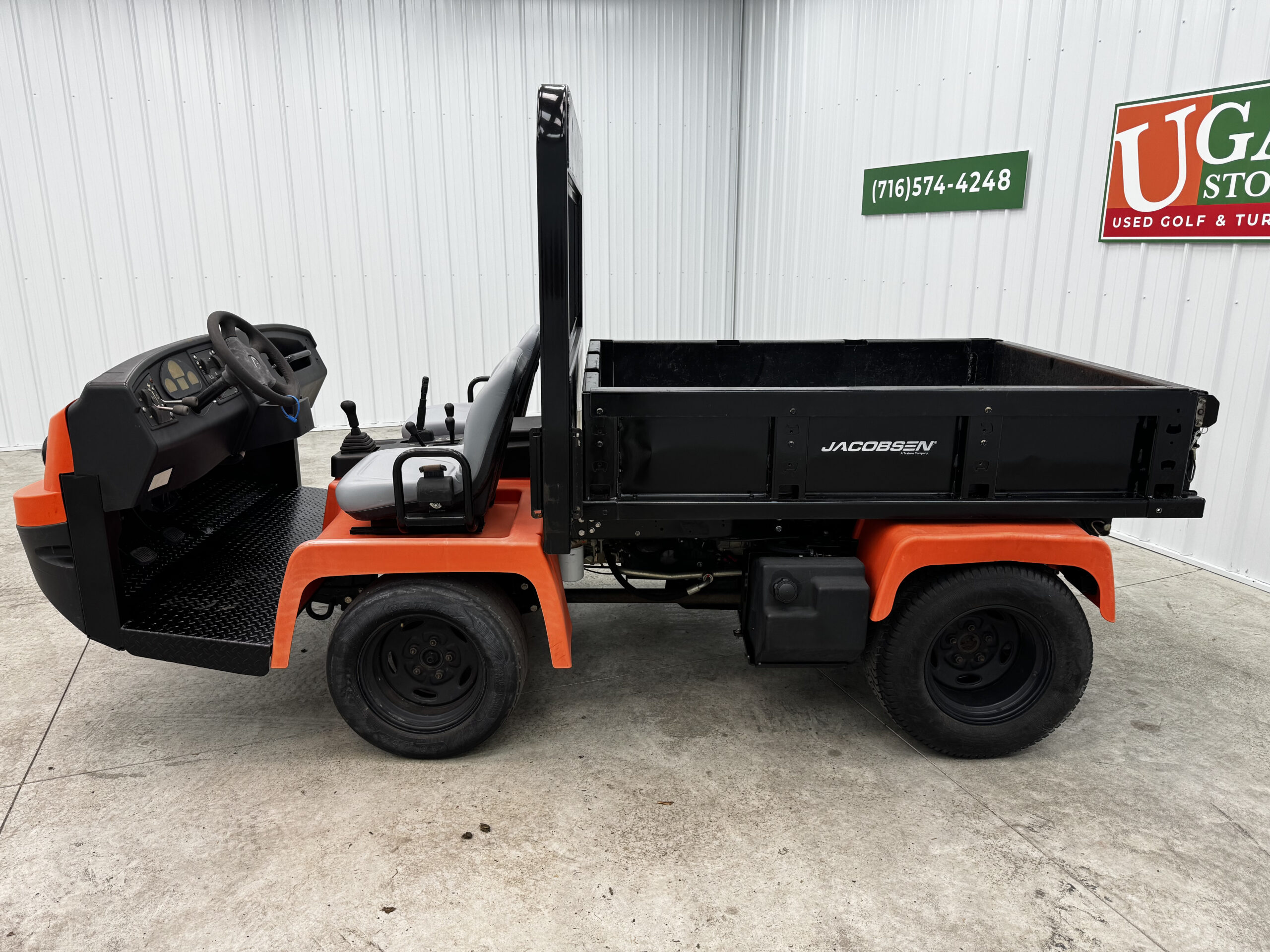2019 Jacobsen Truckster XD Heavy Duty Diesel 4WD Utility Vehicle - Image 4