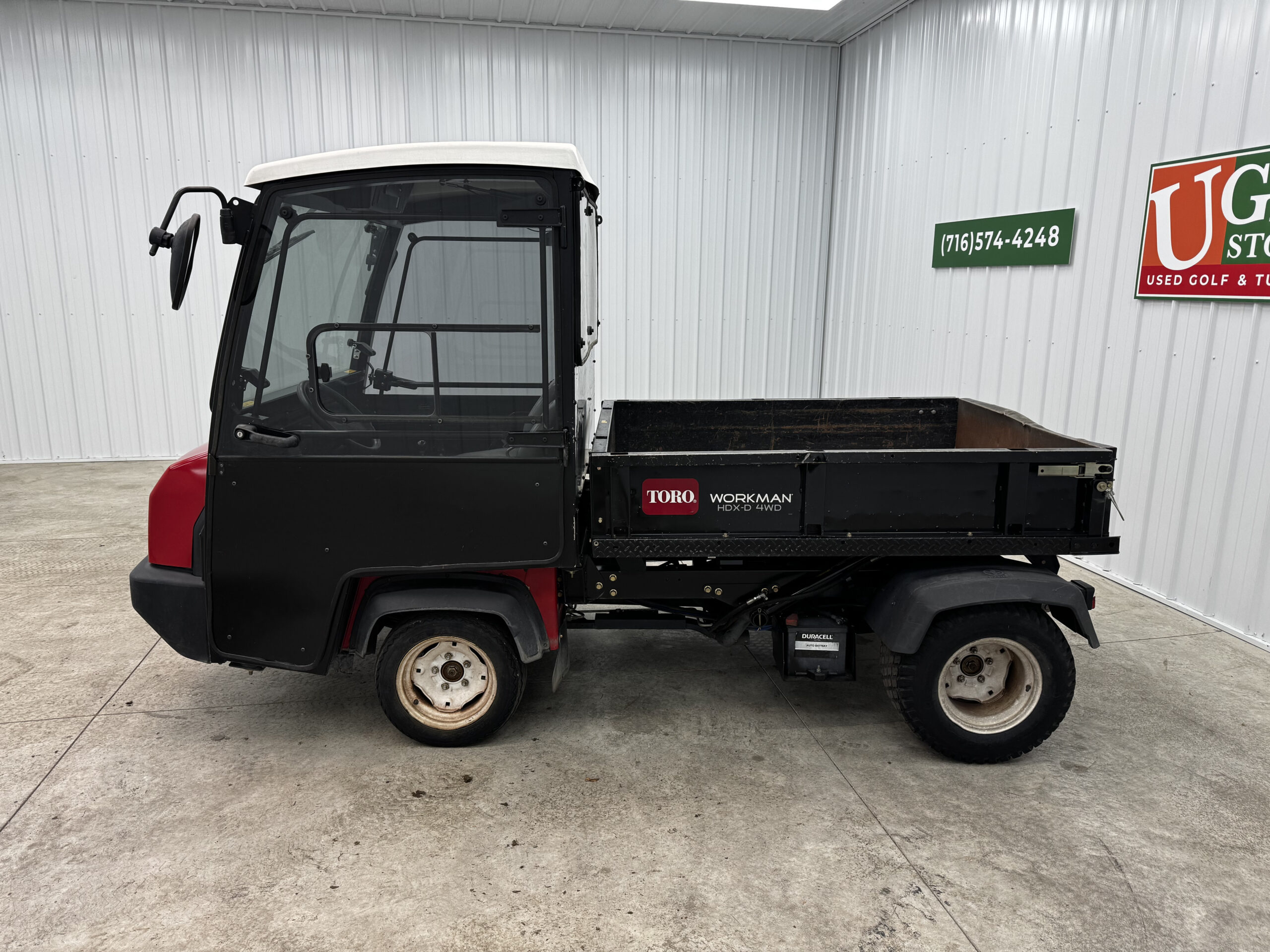 2015 Toro Workman HDX Diesel 4WD Commercial Turf Utility Vehicle - Image 4