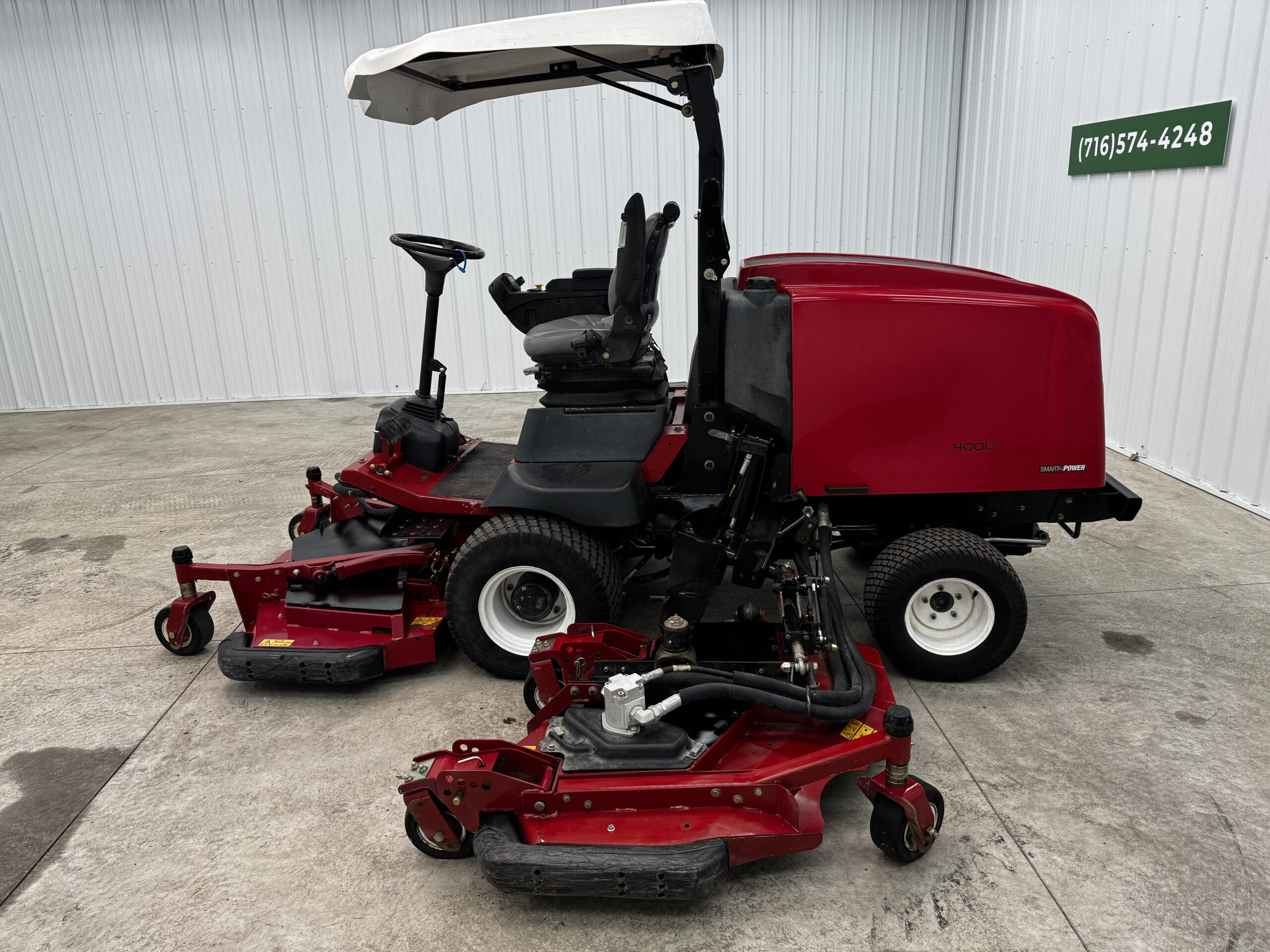 2017 Toro Groundsmaster 4000 Diesel 4WD Wide Area Mower - Image 5