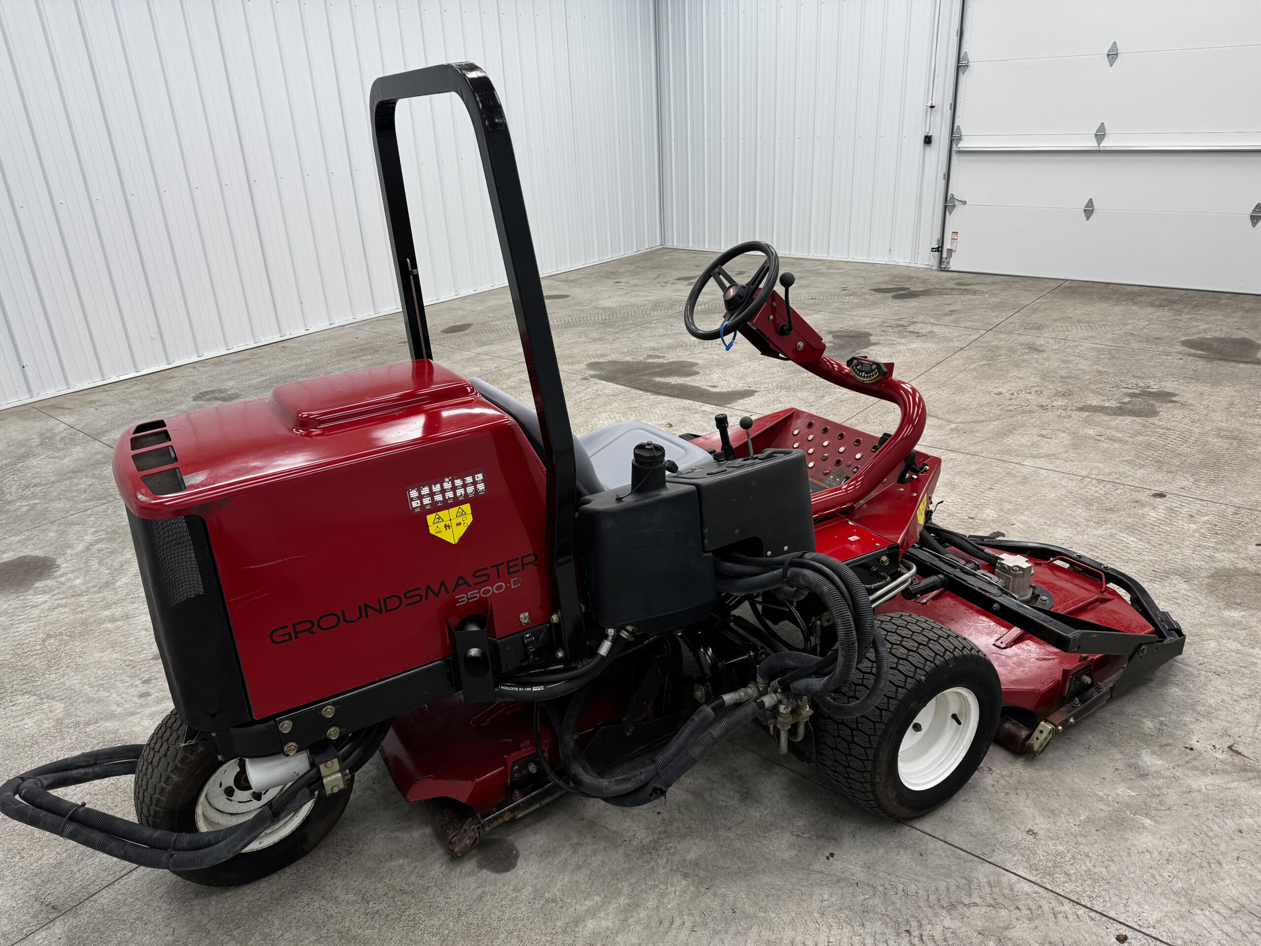 2010 Toro Groundsmaster 3500 Sidewinder Diesel 3WD Contouring Mower - Image 5