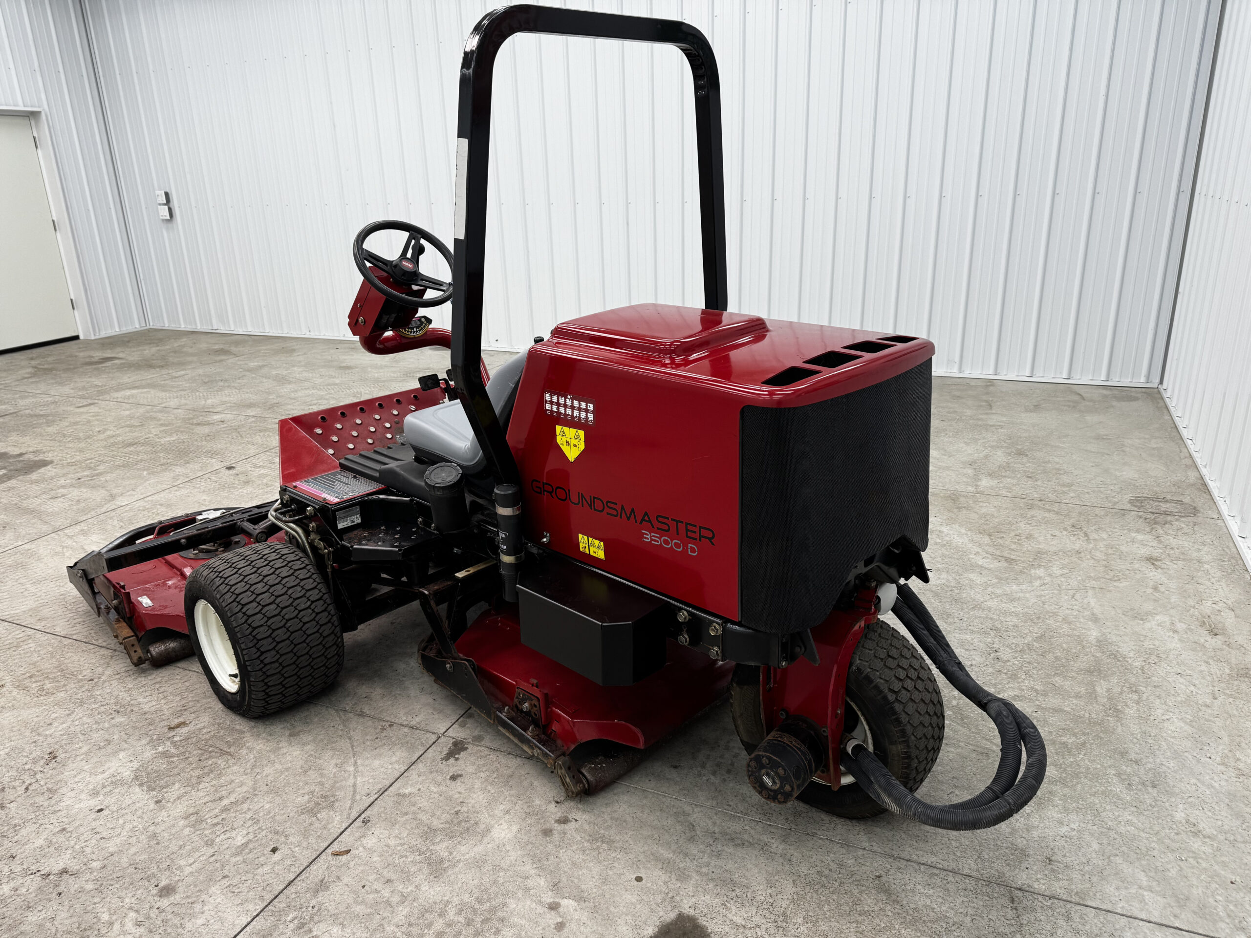 2010 Toro Groundsmaster 3500 Sidewinder Diesel 3WD Contouring Mower - Image 6