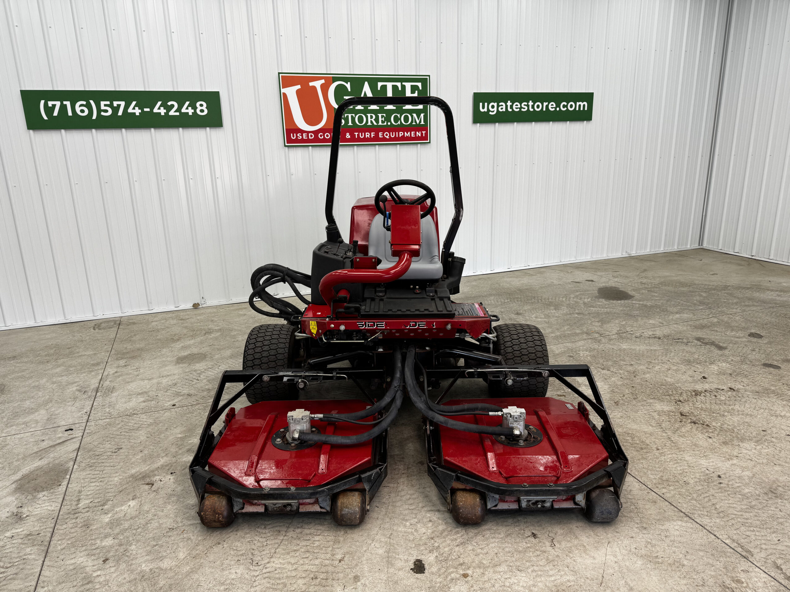 2010 Toro Groundsmaster 3500 Sidewinder Diesel 3WD Contouring Mower - Image 3
