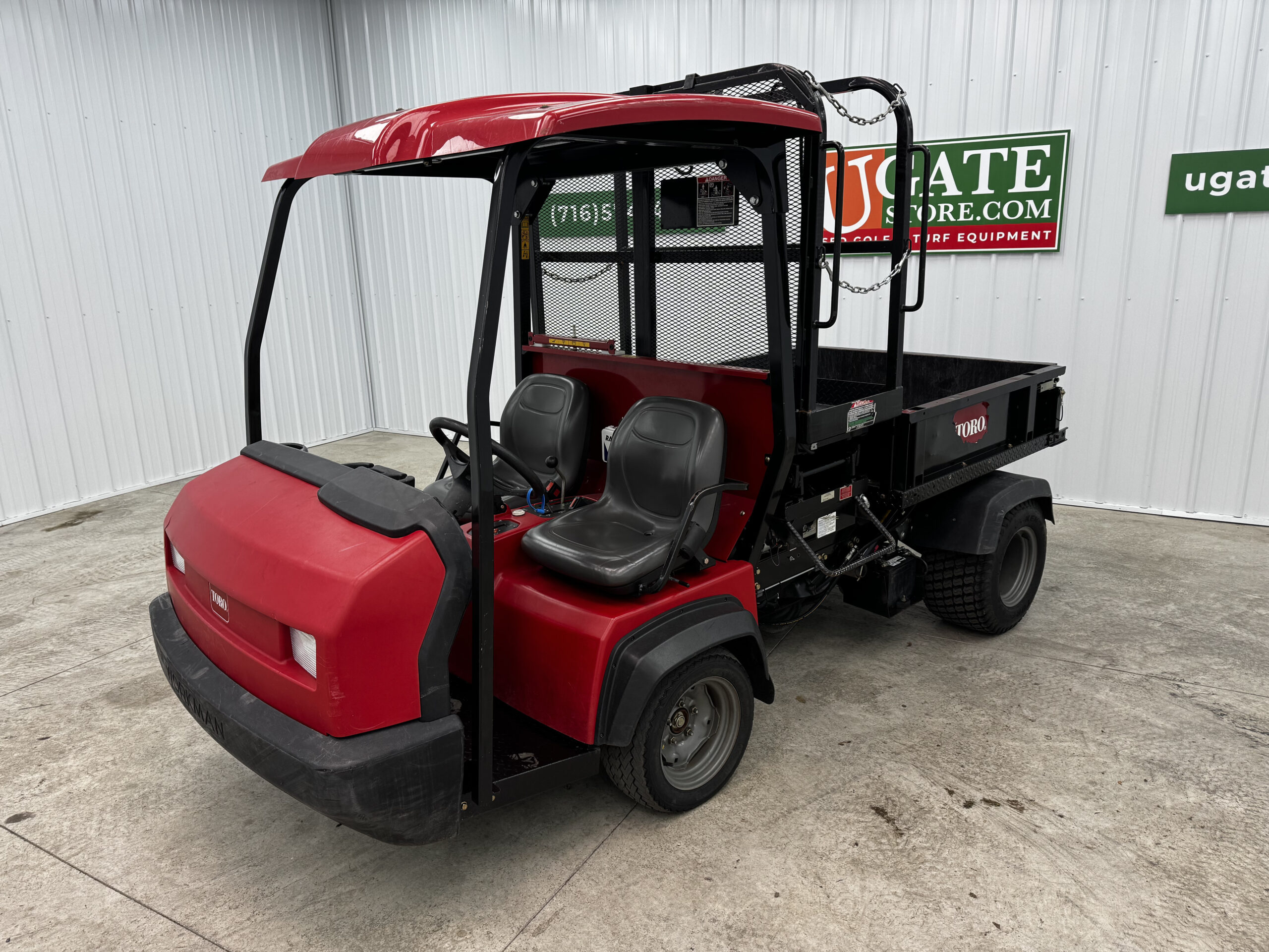 2016 Toro Workman HDX Gas Automatic Transmission w/ Scissor Lift Bed - Image 2