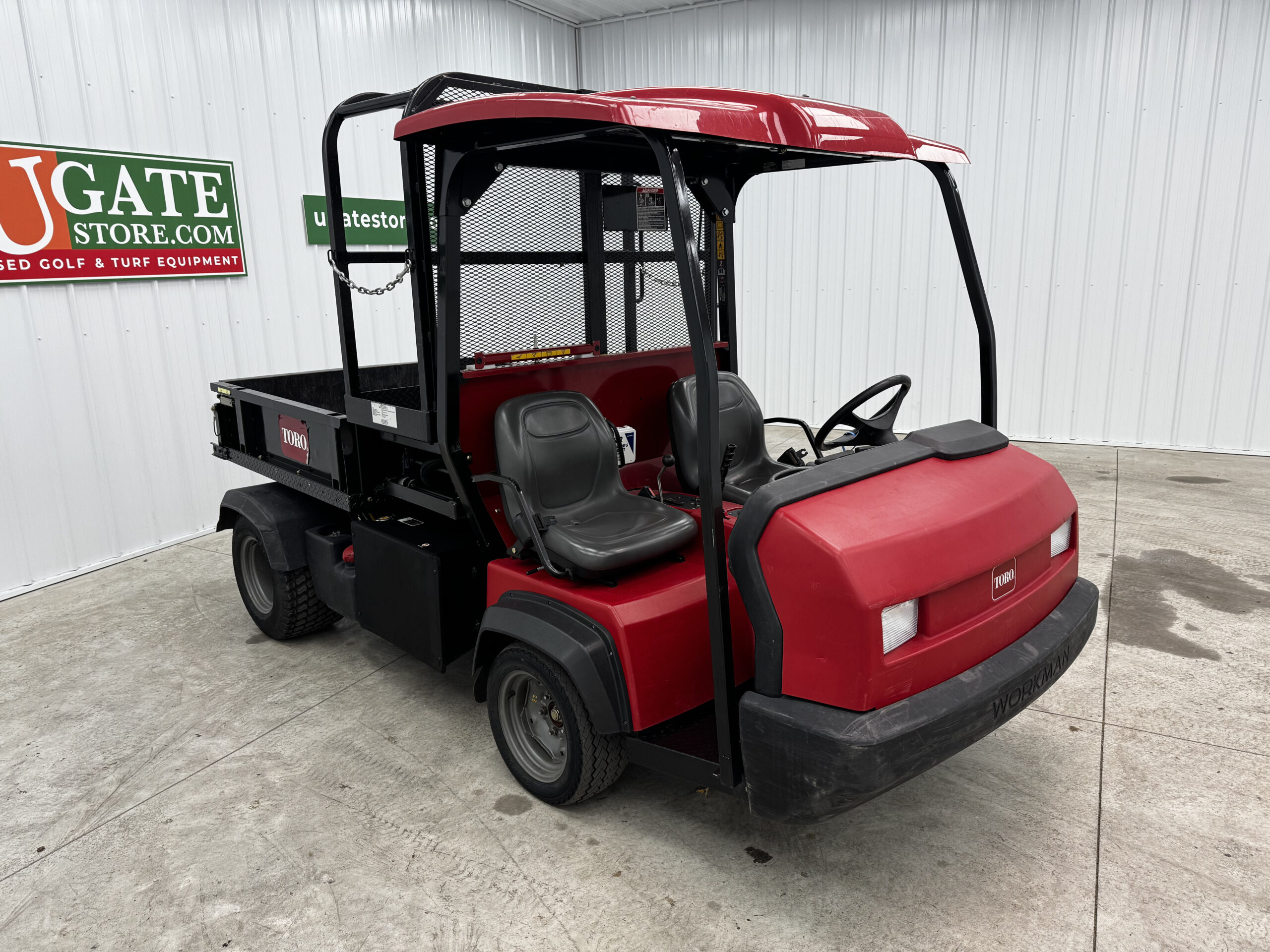 2016 Toro Workman HDX Gas Automatic Transmission w/ Scissor Lift Bed - Image 3
