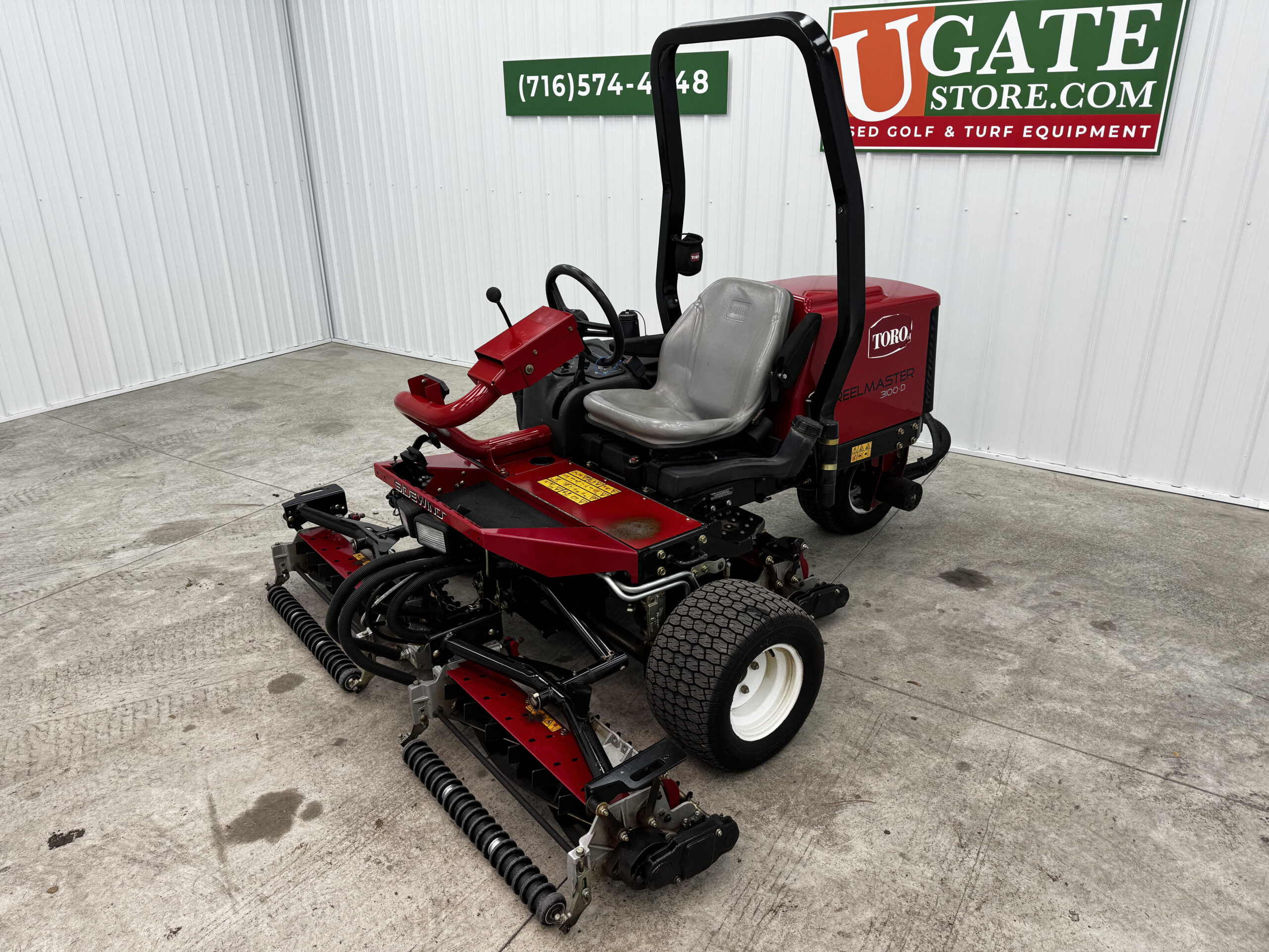 2018 Toro Reelmaster 3100 Diesel 3WD Sidewinder Triplex Mower - Image 2