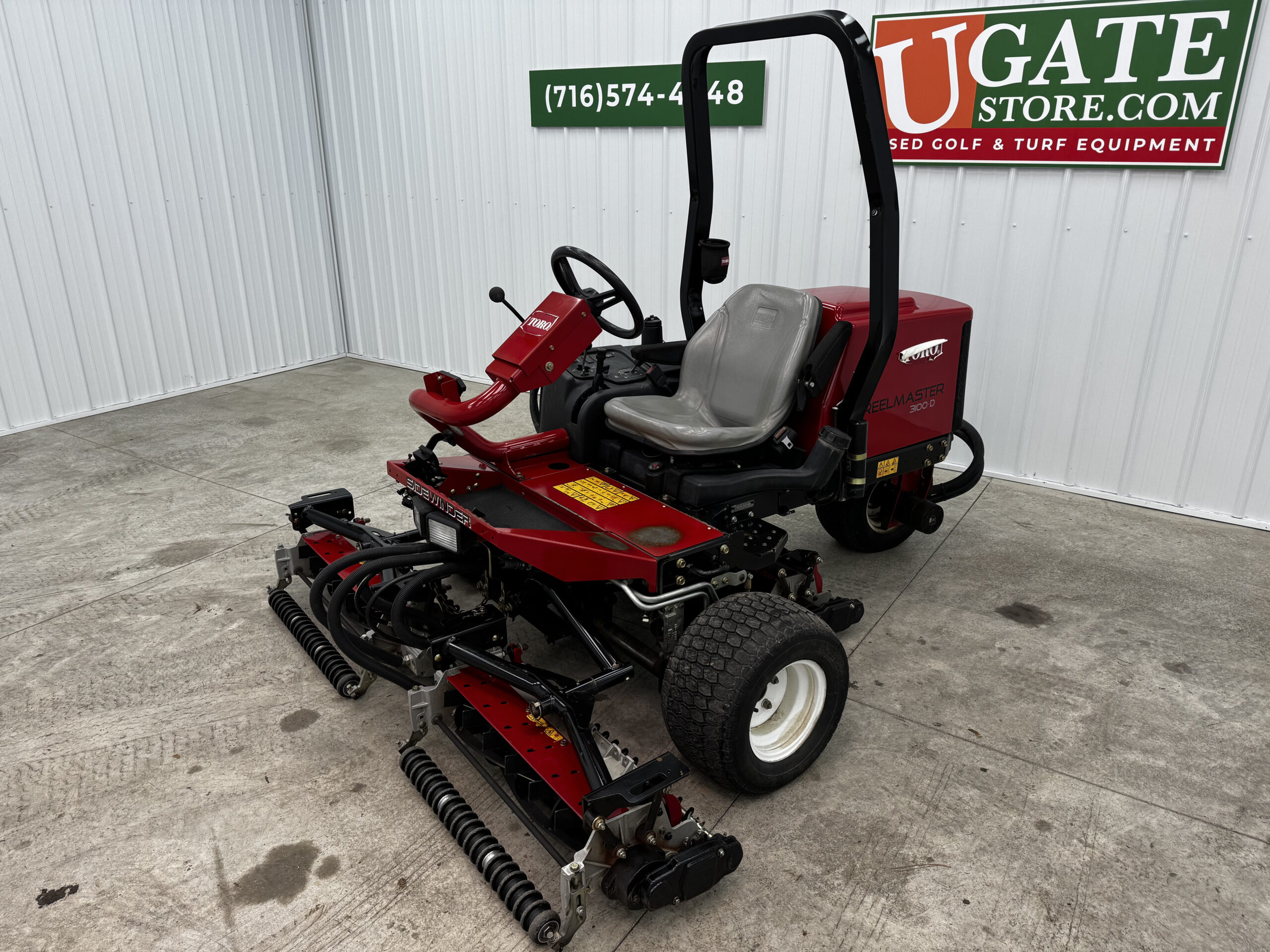 2018 Toro Reelmaster 3100 Diesel 3WD Sidewinder Triplex Mower - Image 2