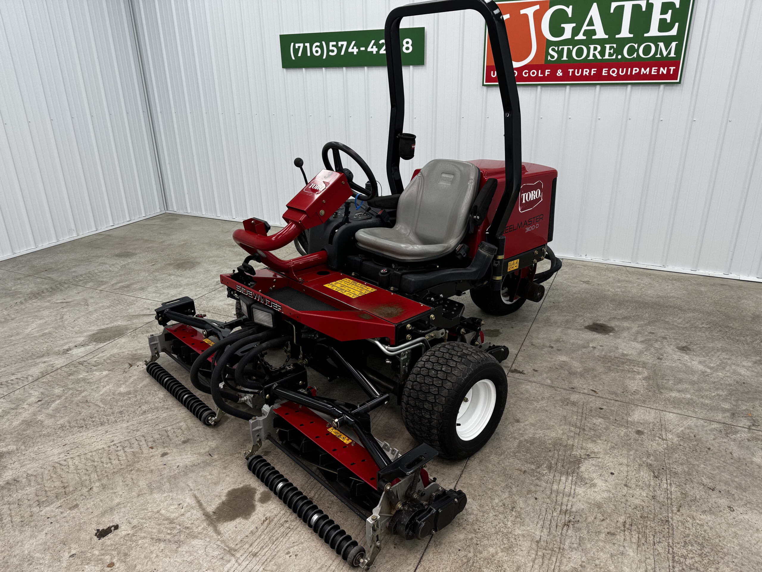 2018 Toro Reelmaster 3100 Diesel 3WD Sidewinder Triplex Mower - Image 2