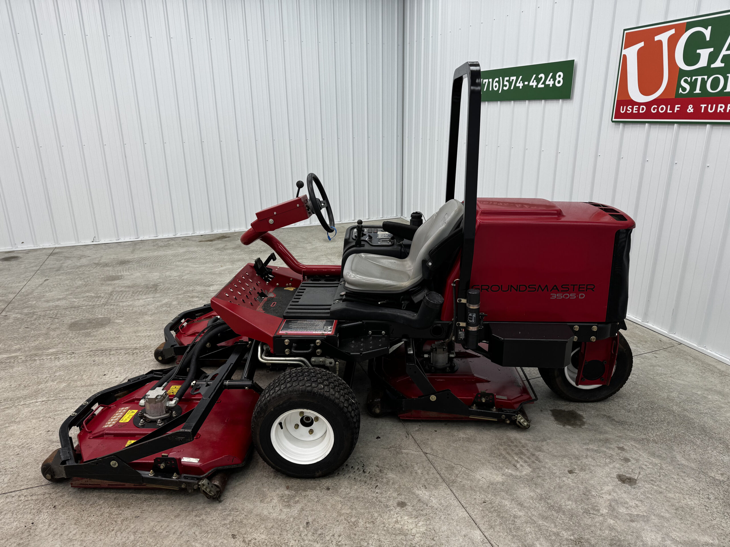 2011 Groundsmaster 3505 Diesel 2WD Contouring Rotary Mower - Toro - Image 7