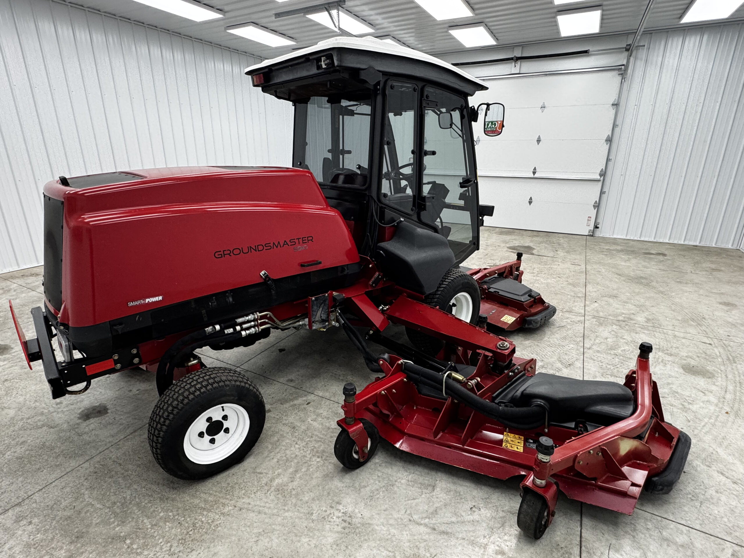 2017 Groundsmaster 5910 Diesel 4WD Climate Controlled Cab Wide Area Mower - Toro - Image 6