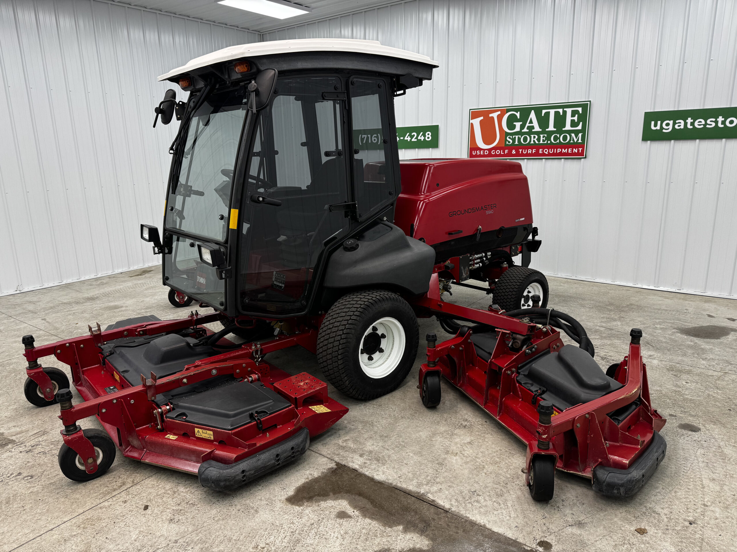 2017 Groundsmaster 5910 Diesel 4WD Climate Controlled Cab Wide Area Mower - Toro - Image 4