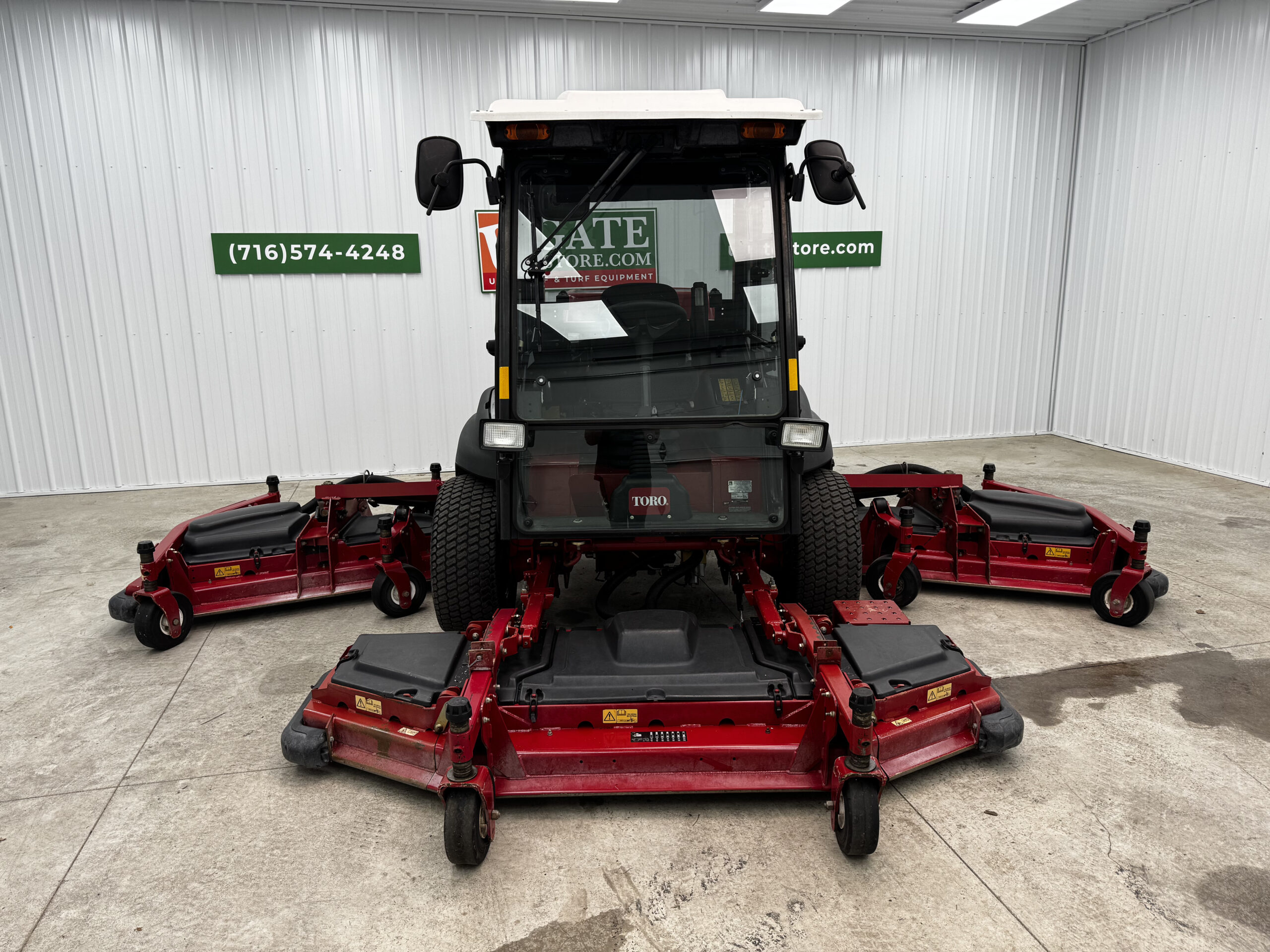 2017 Groundsmaster 5910 Diesel 4WD Climate Controlled Cab Wide Area Mower - Toro - Image 9