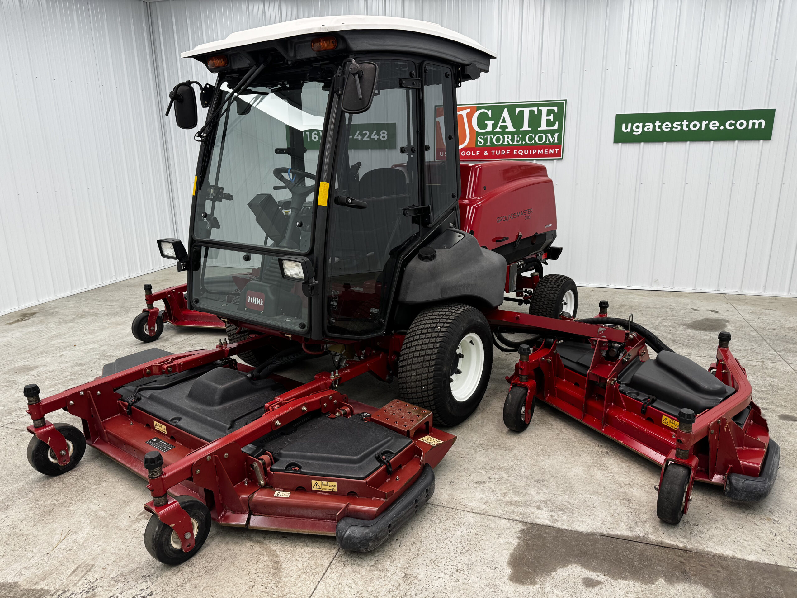 2017 Groundsmaster 5910 Diesel 4WD Climate Controlled Cab Wide Area Mower - Toro - Image 3