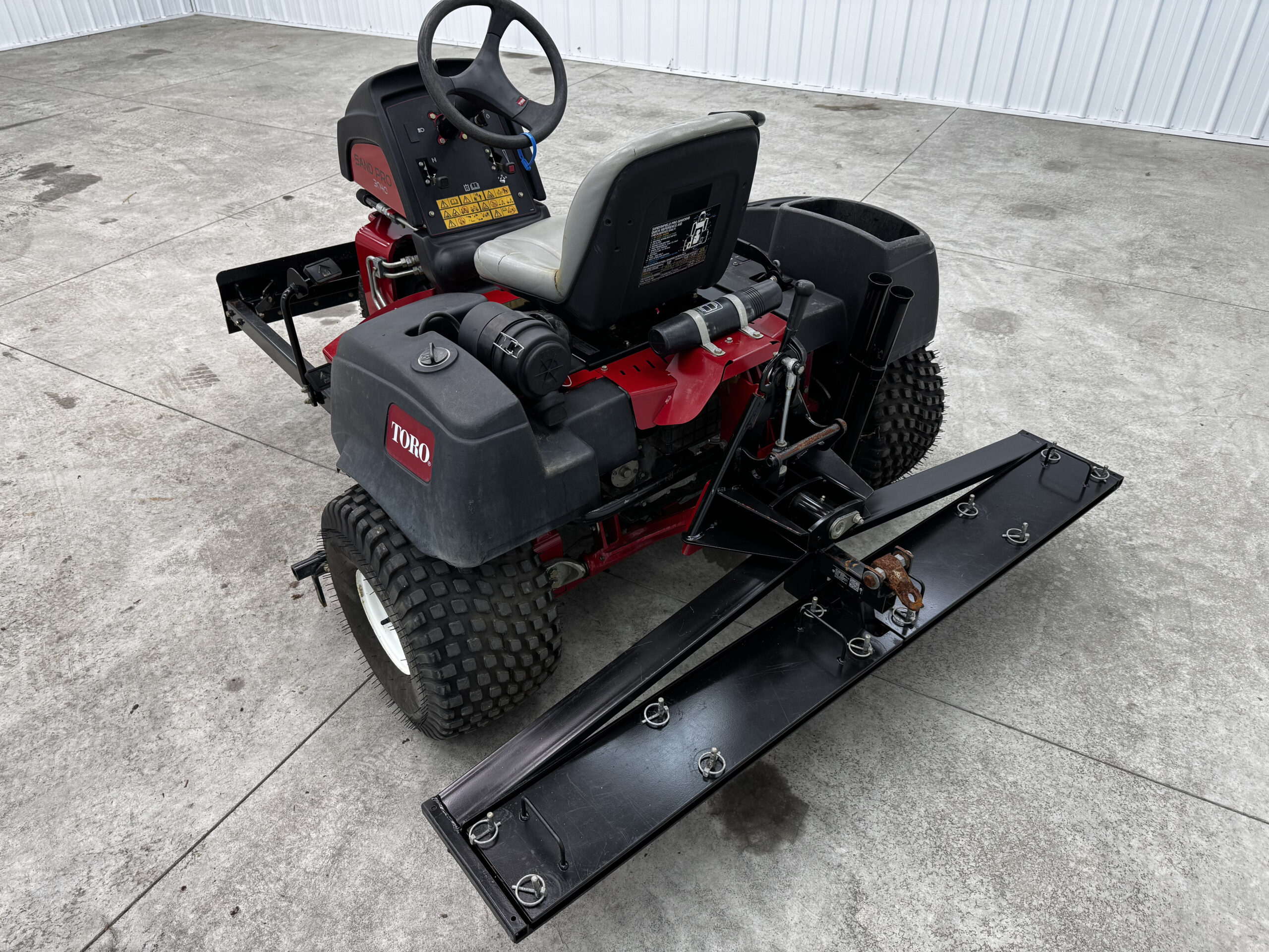 2012 Sand Pro 3040 3WD Field and Bunker Rake - Toro - Image 6