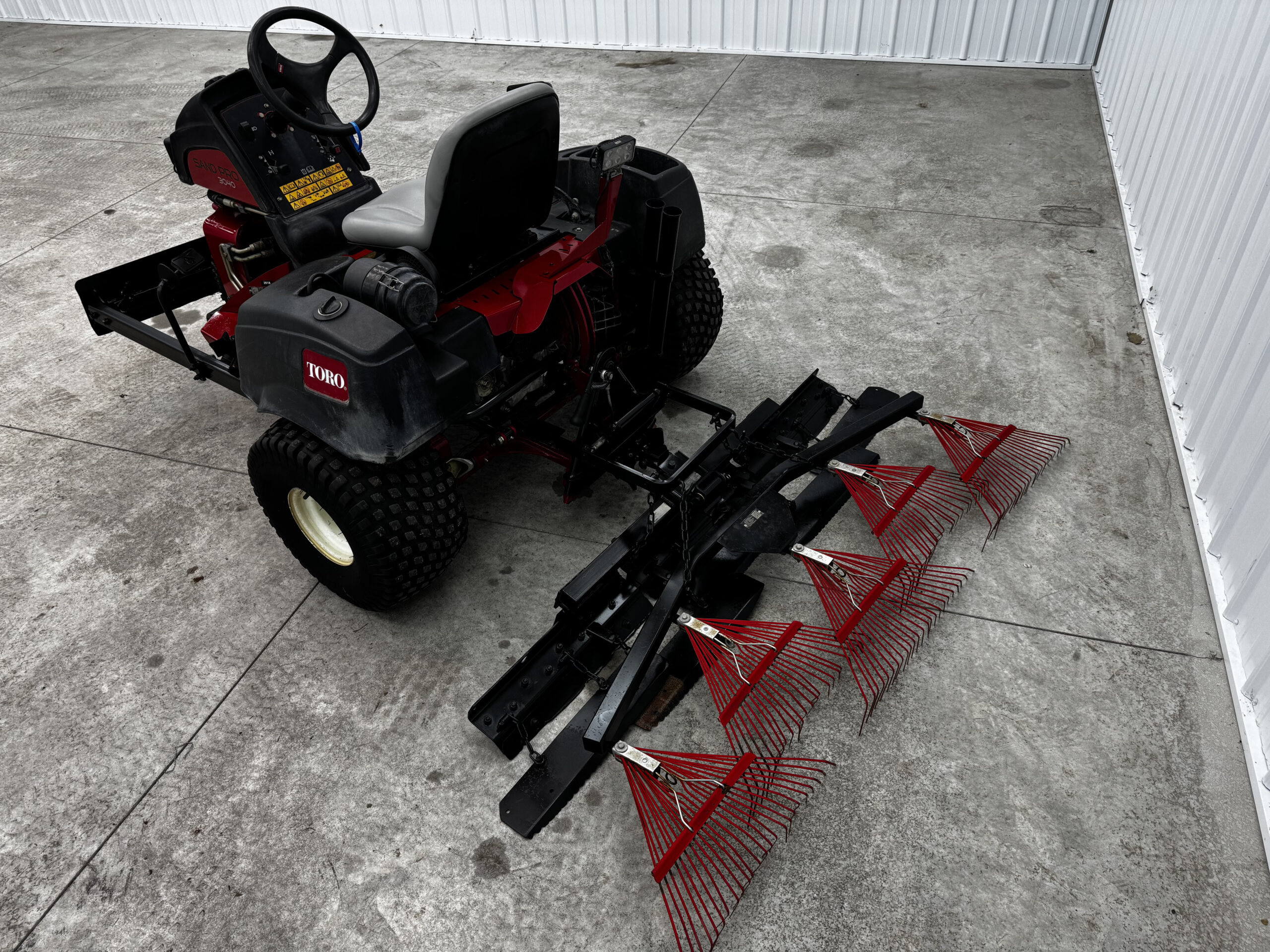 2018 Sand Pro 3040 3WD Field and Bunker Rake - Toro - Image 10