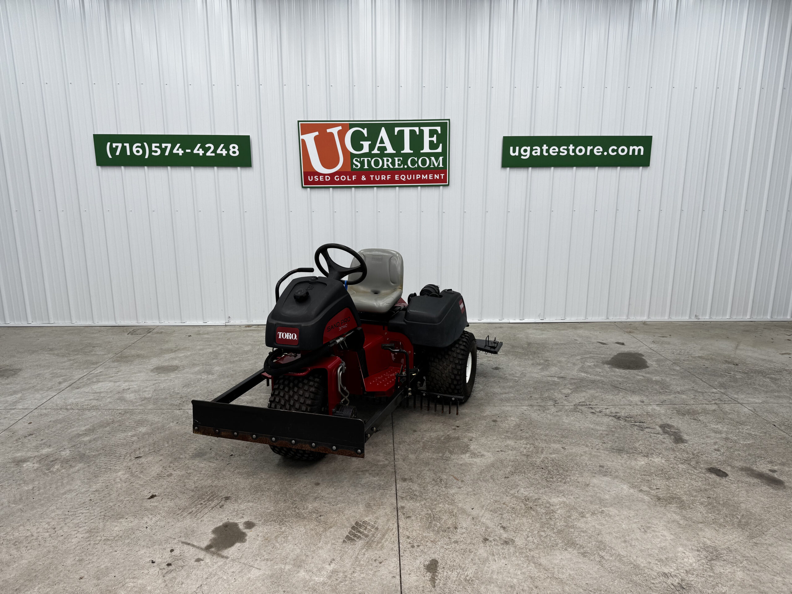 2012 Sand Pro 3040 3WD Field and Bunker Rake - Toro