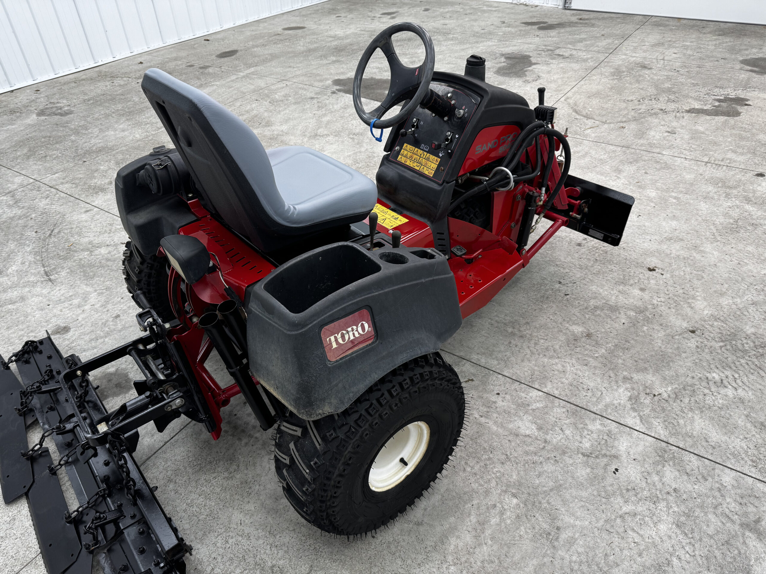 2007 Sand Pro 5040 3WD Field and Bunker Rake - Toro - Image 5