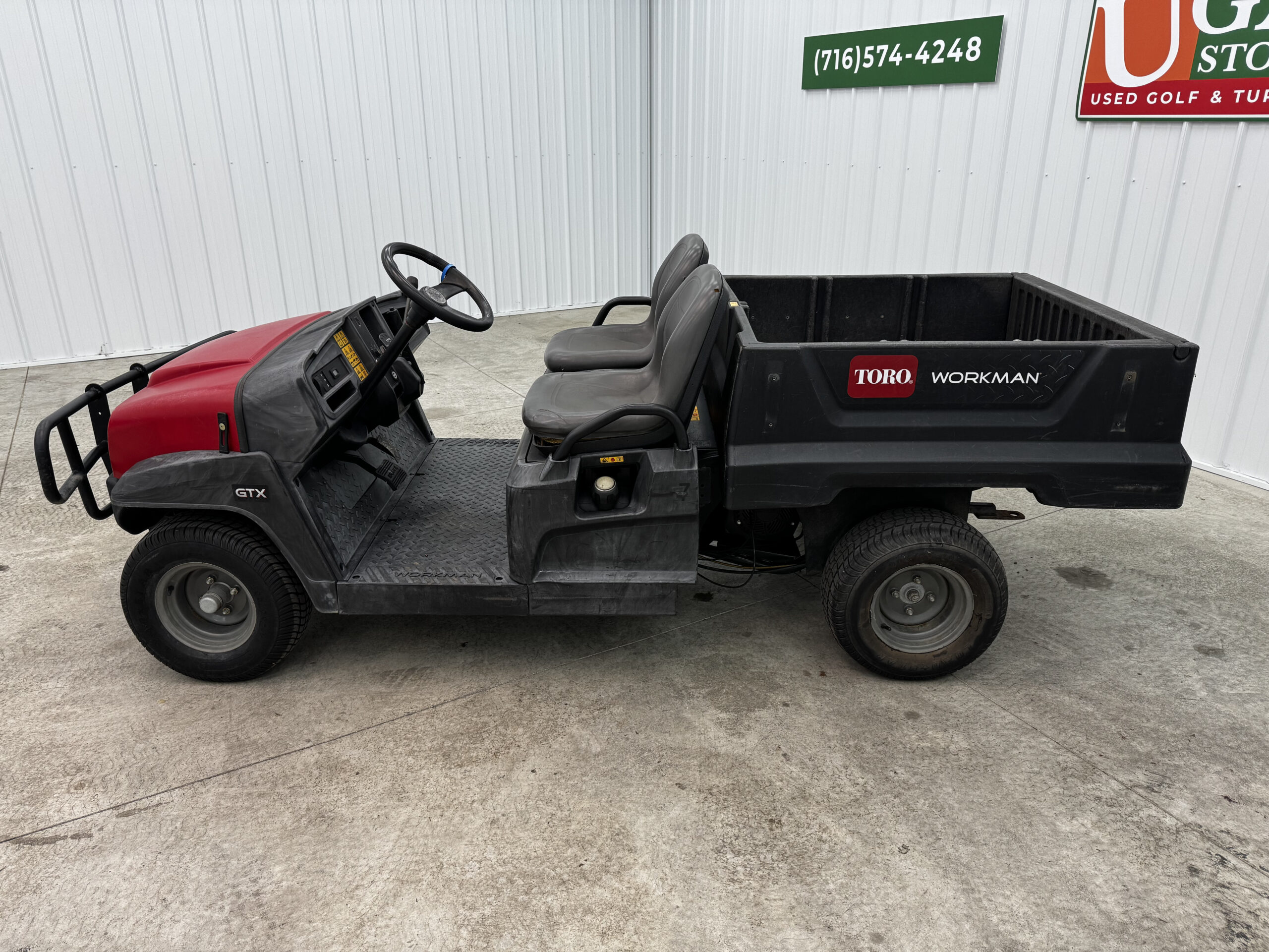 2016 Workman GTX Gas 2WD Utility Cart - Toro - Image 4