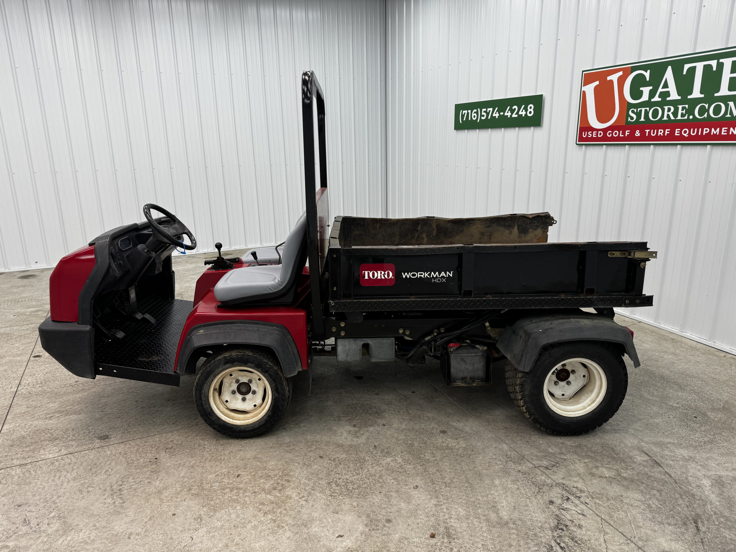 2013 Workman HDX Gas 2WD Utility Vehicle with Auxiliary Hydraulics - Toro - Image 4