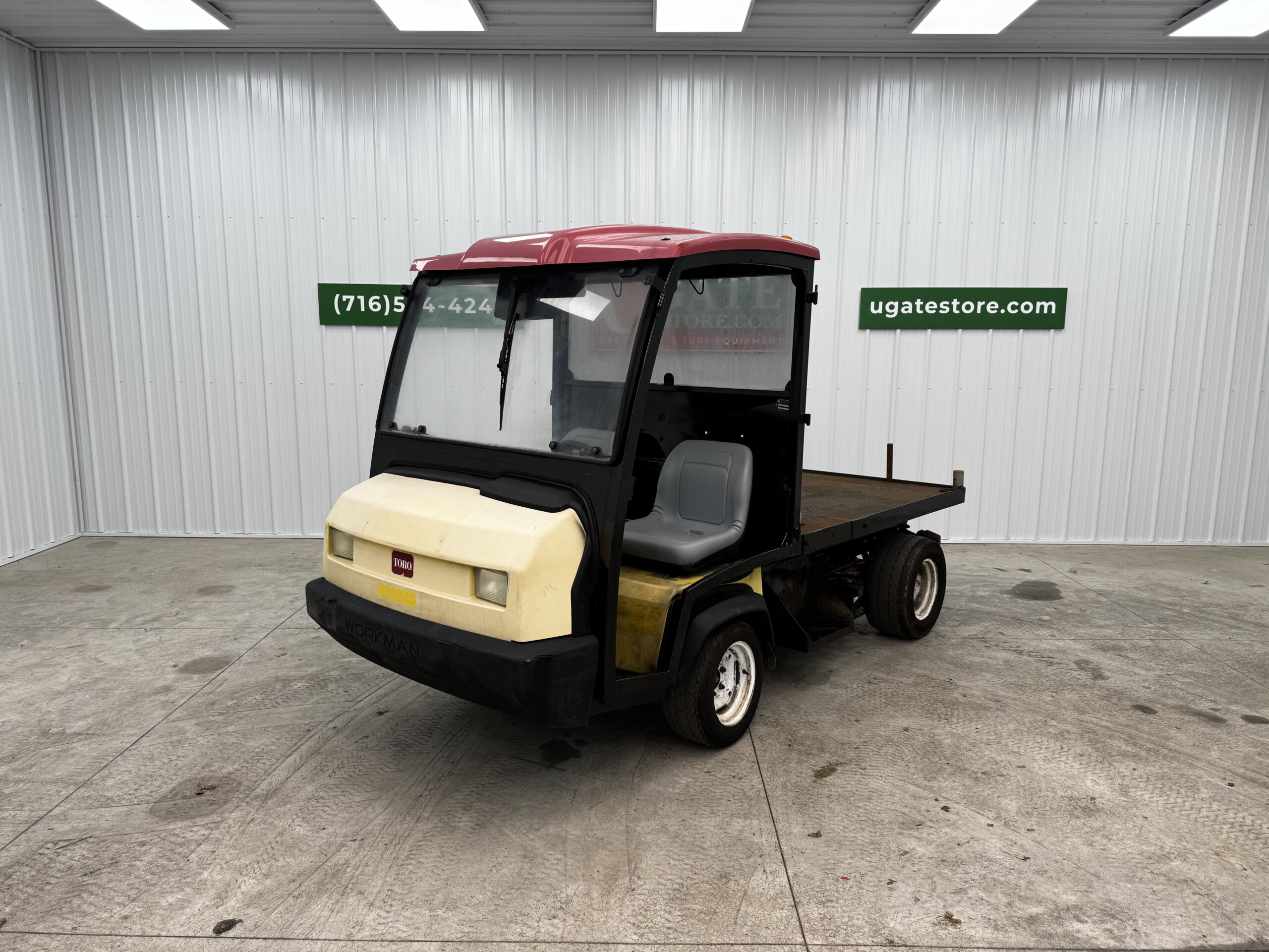 2012 Workman INDUSTRIAL HDX Diesel 2WD Fixed Flat Bed Utility Vehicle - Toro