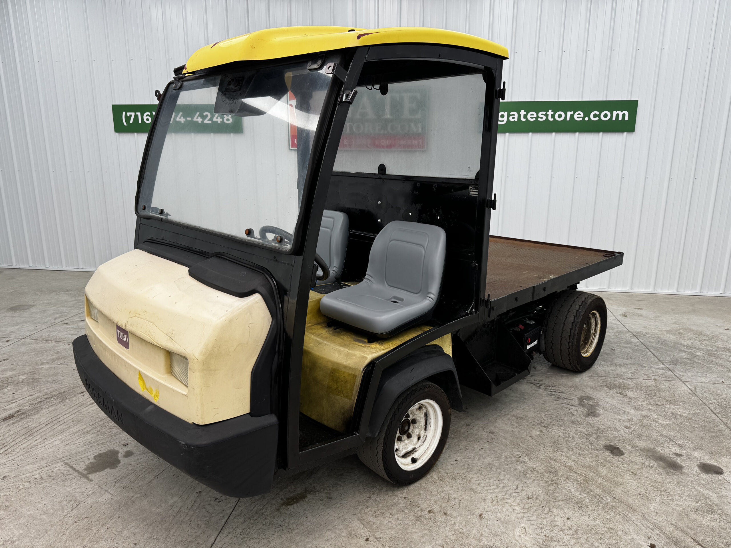 2012 Workman INDUSTRIAL HDX Diesel 2WD Fixed Flat Bed Utility Vehicle - Toro - Image 2