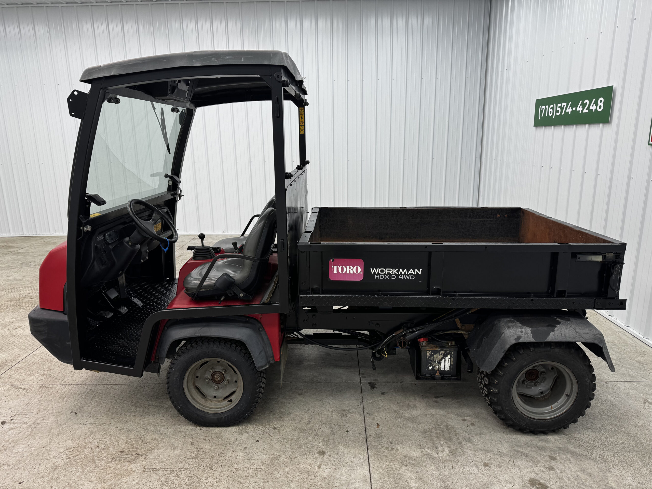 Toro Workman HDX Diesel 4WD Utility Vehicle - Image 5