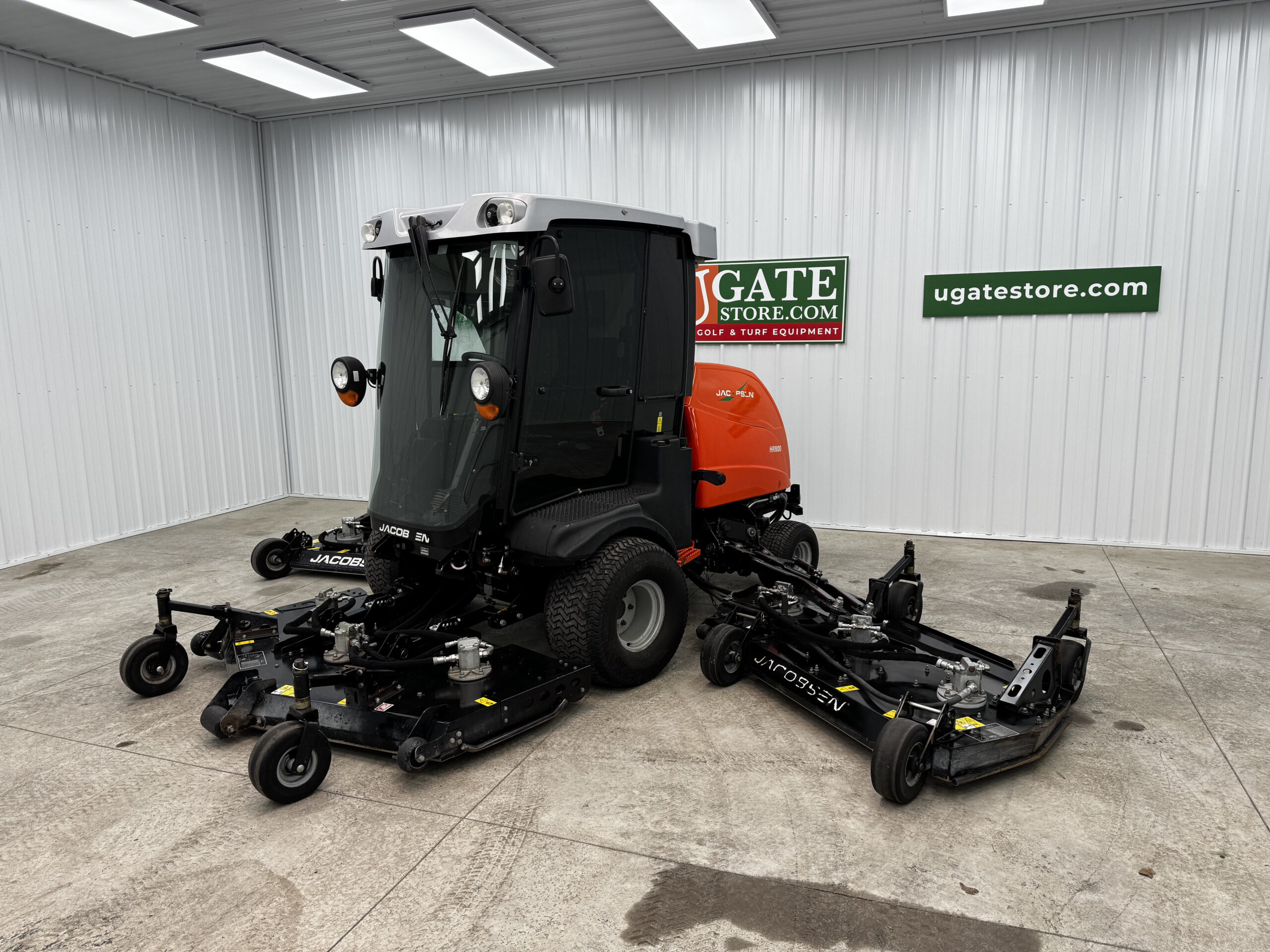 Jacobsen HR800 Diesel 4WD Climate Controlled Cab Wide Area Mower