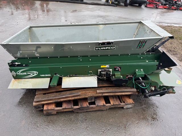 Widespin 1530 Broadcast Utility Mounted Top Dresser - turfco