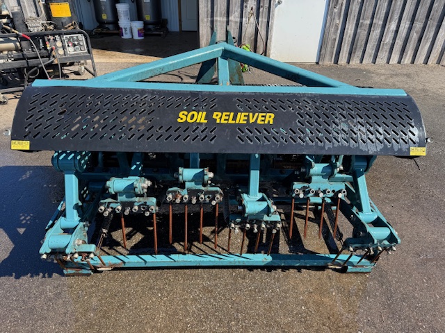 Soil Reliever 72 Tractor Mounted PTO Driven Deep Tine Aerator - Southern Green