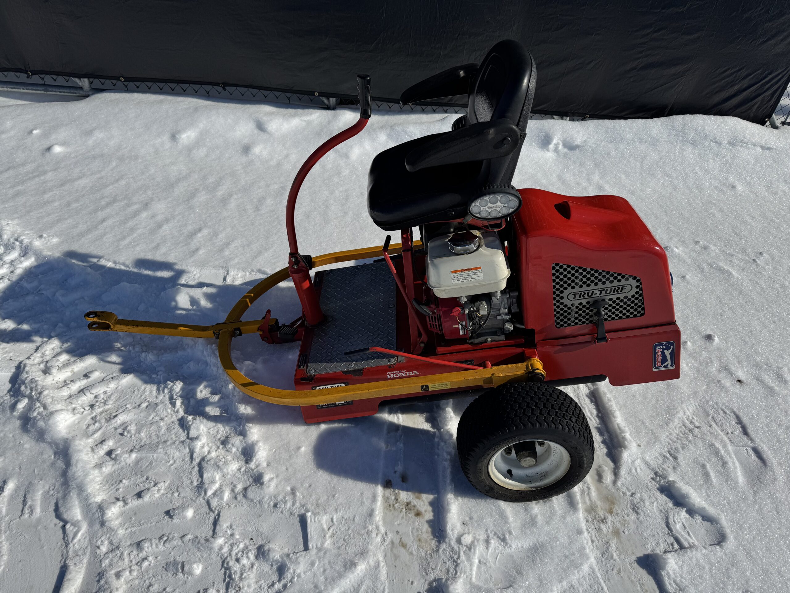 Tru-Turf RS48-11D w/ Auxiliary Spiker Roller Greens Roller - Image 2