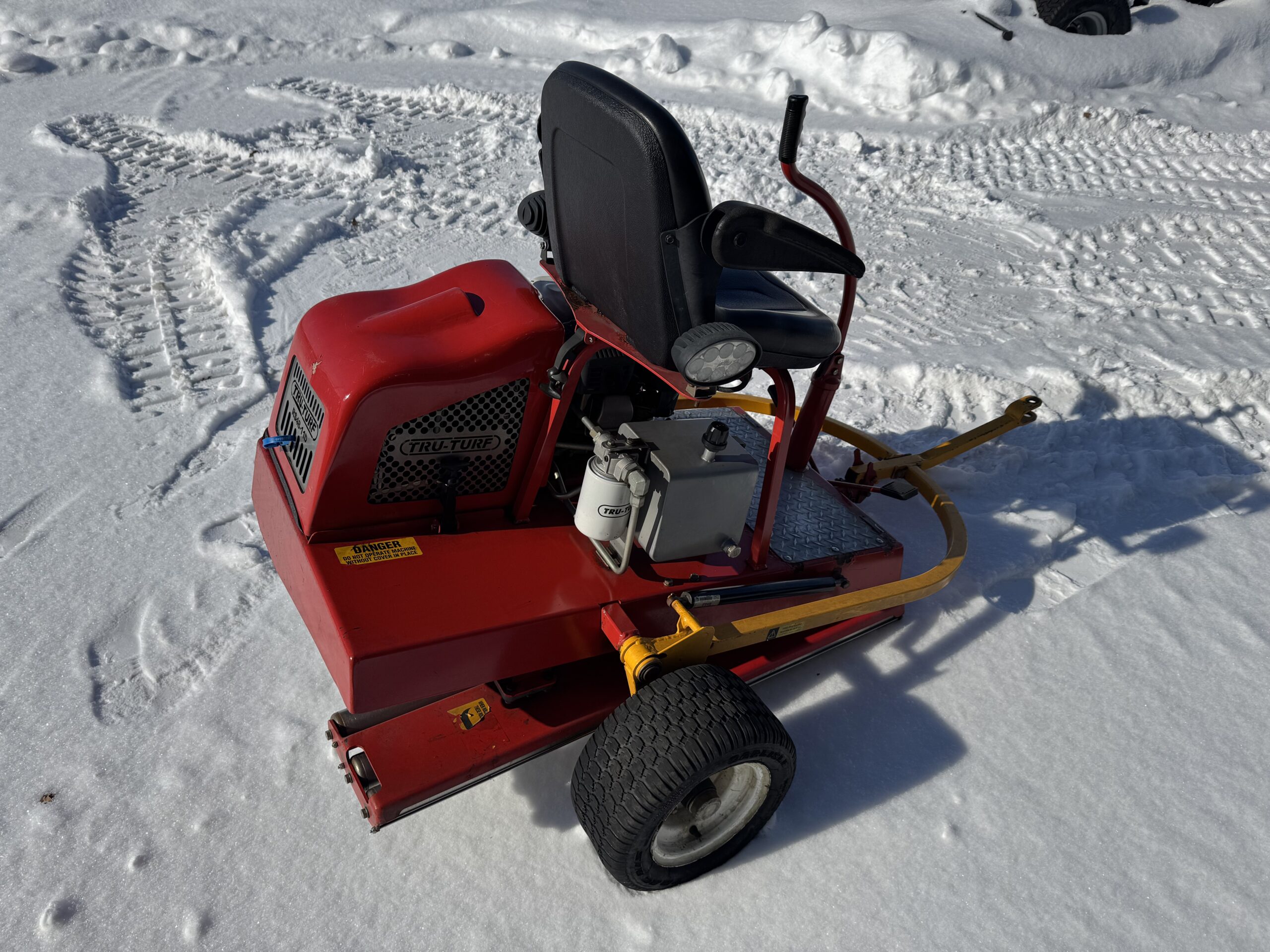 Tru-Turf RS48-11D w/ Auxiliary Spiker Roller Greens Roller - Image 3