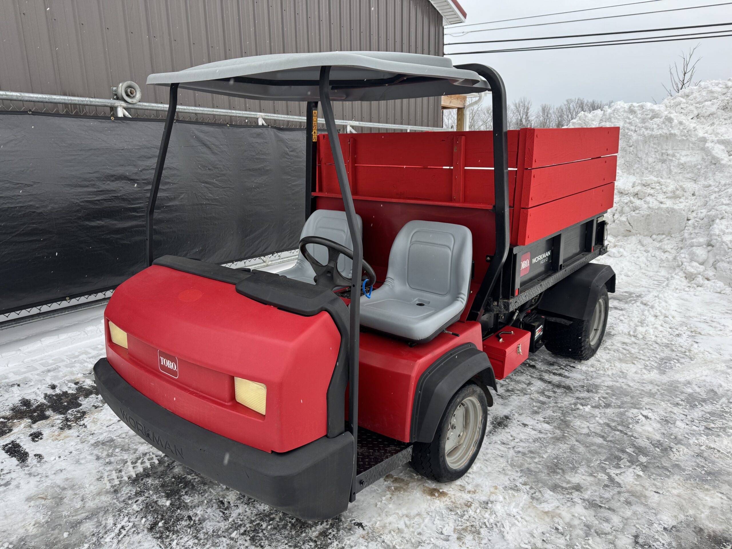 2016 Workman HDX Diesel 2WD Utility Vehicle - Toro - Image 3