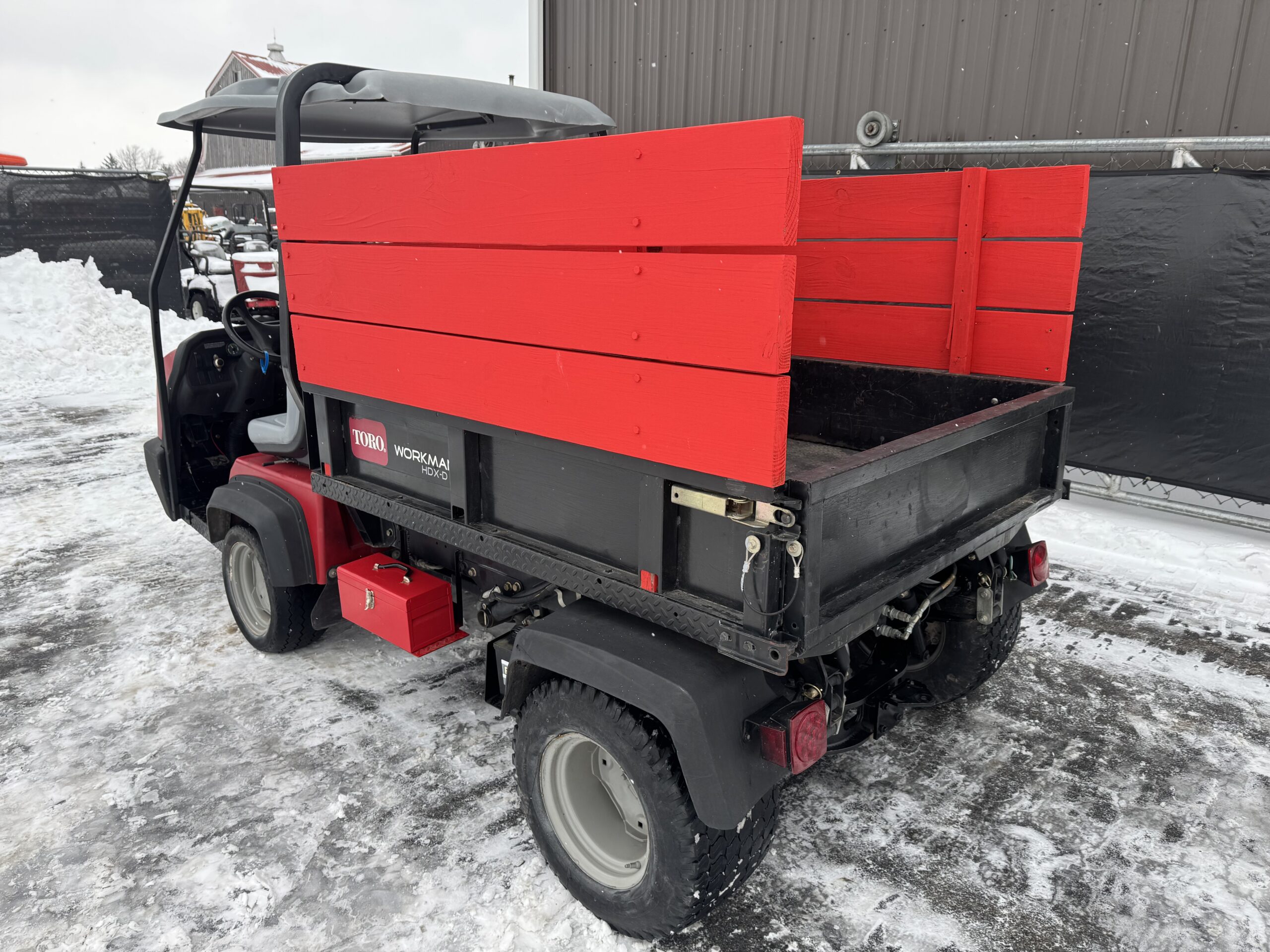 2016 Workman HDX Diesel 2WD Utility Vehicle - Toro - Image 5