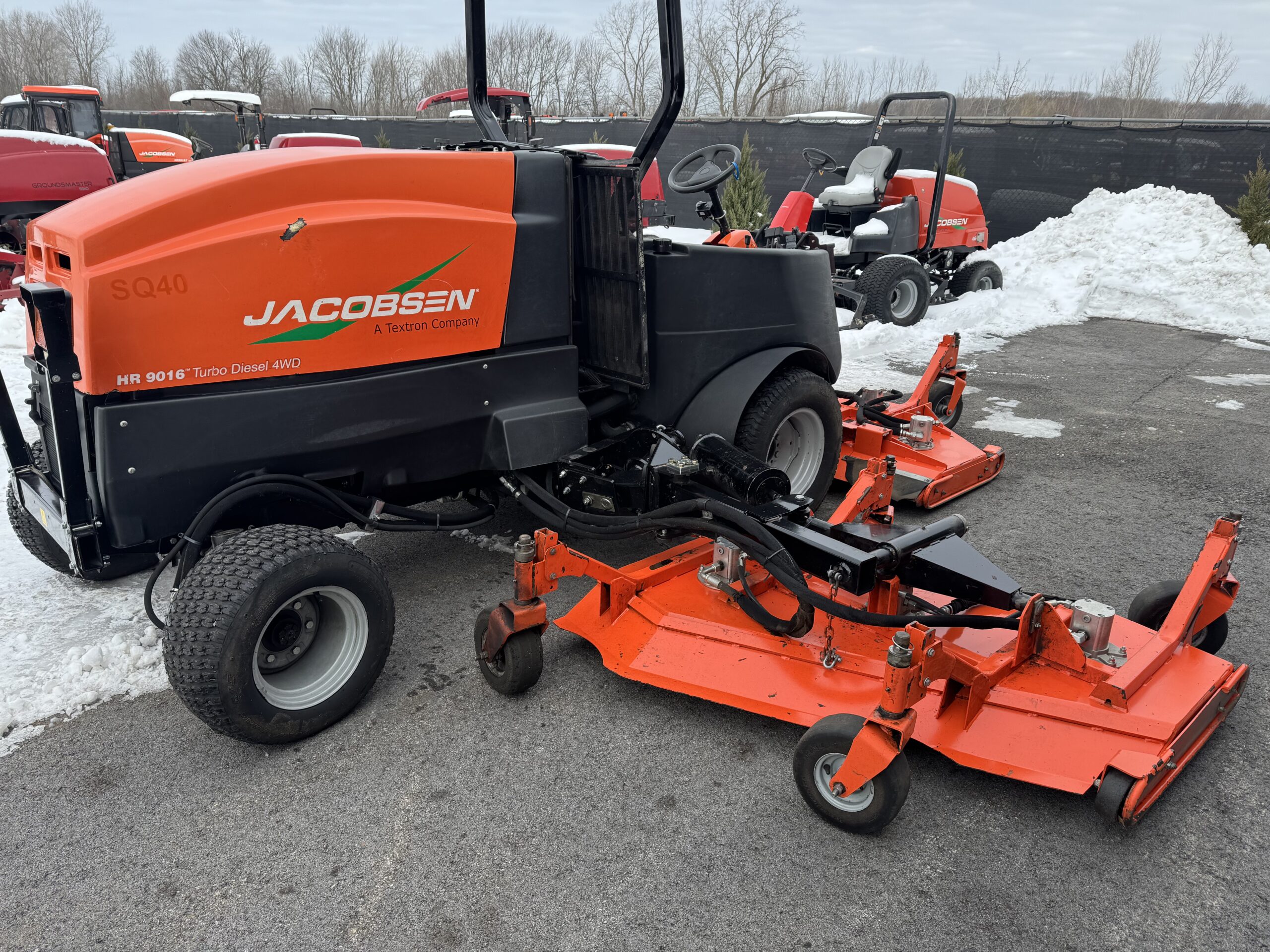 2014 HR9016 Turbo Diesel 4WD Wide Area Mower - Jacobsen - Image 3
