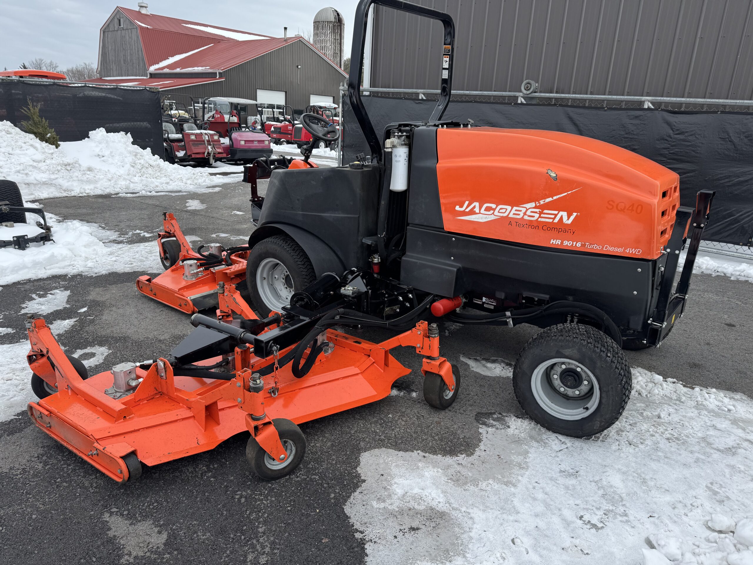 2014 HR9016 Turbo Diesel 4WD Wide Area Mower - Jacobsen - Image 6