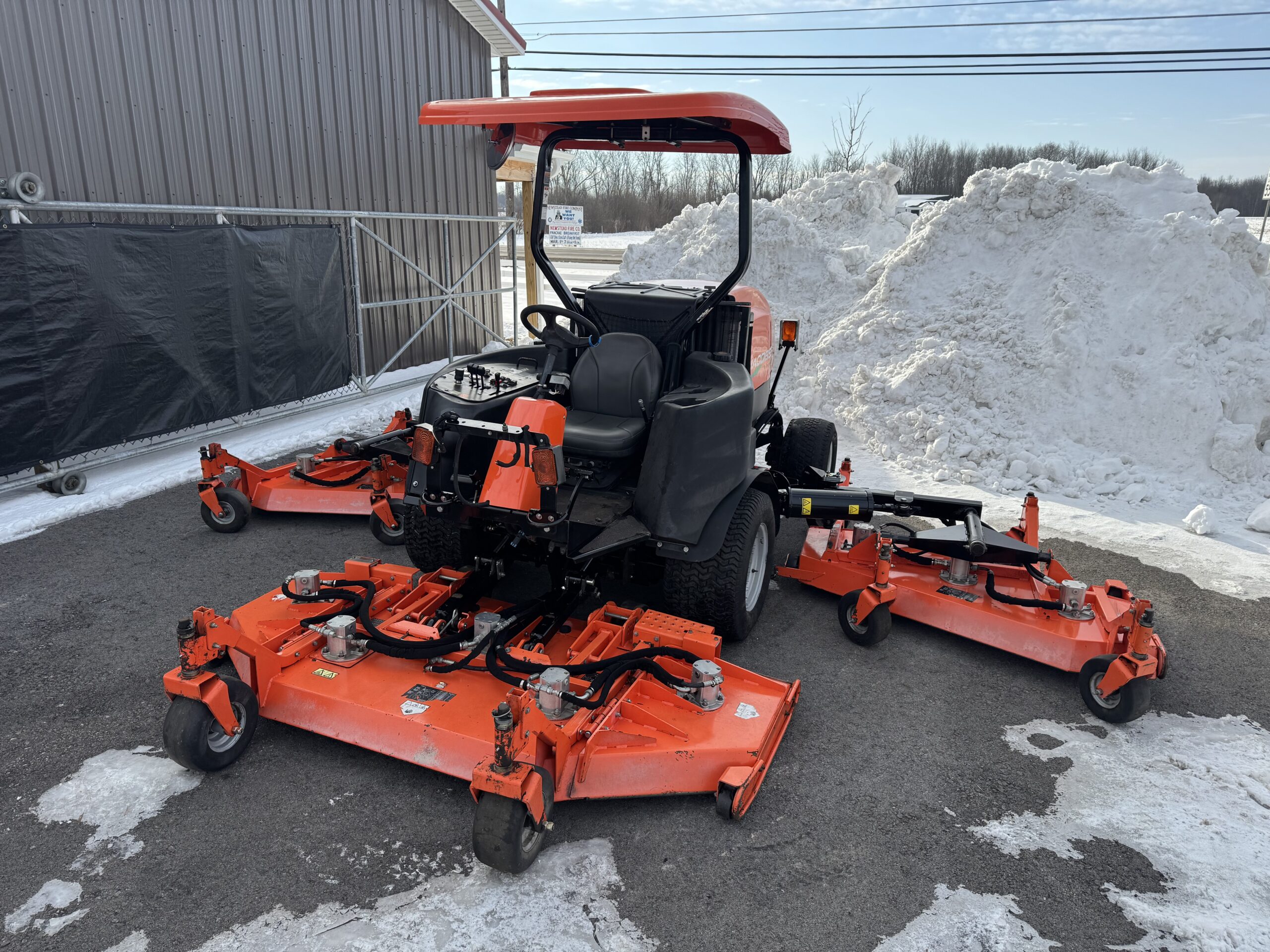 2014 HR9016 Turbo Diesel 4WD Wide Area Mower - Jacobsen