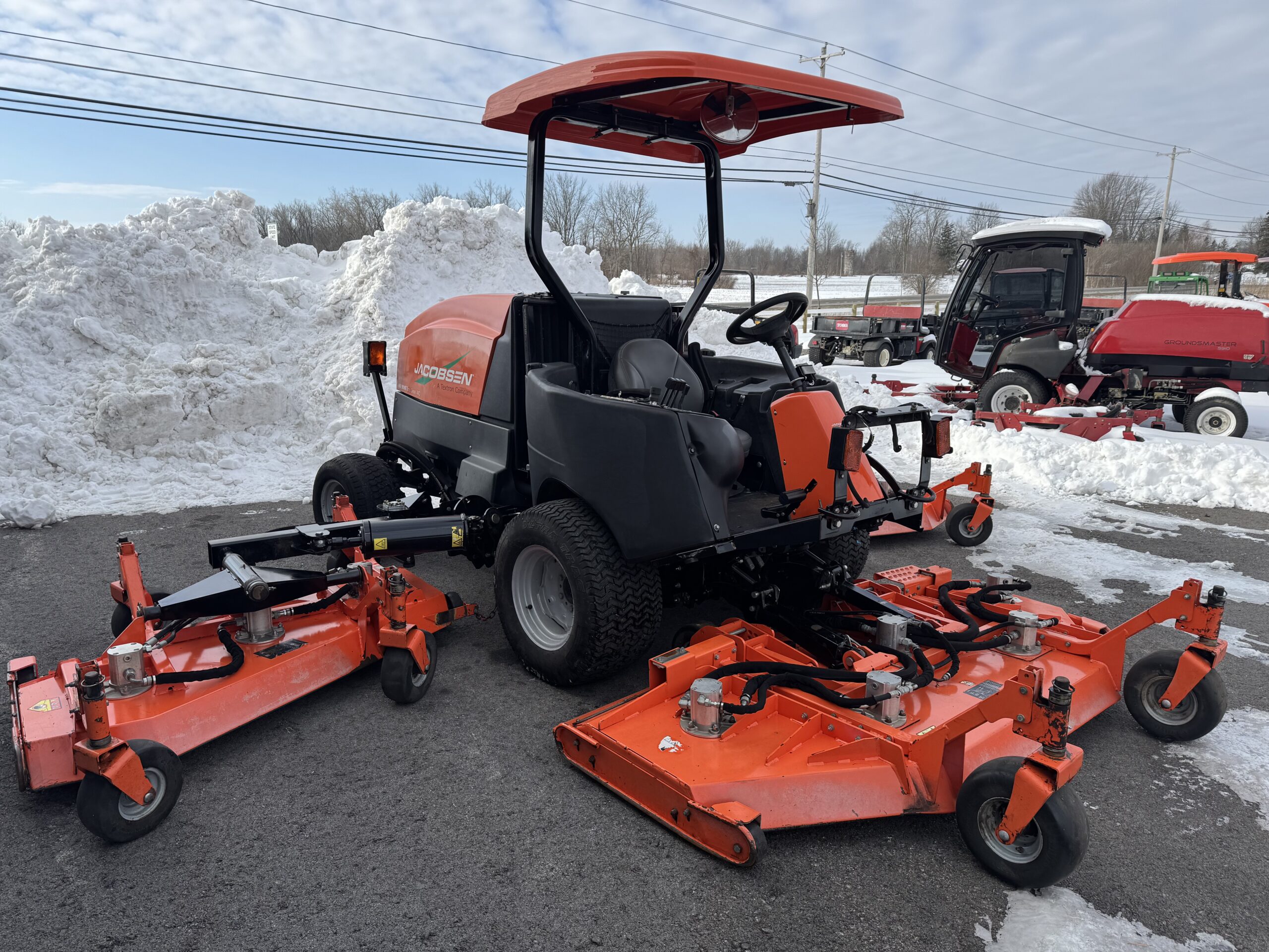 2014 HR9016 Turbo Diesel 4WD Wide Area Mower - Jacobsen - Image 7