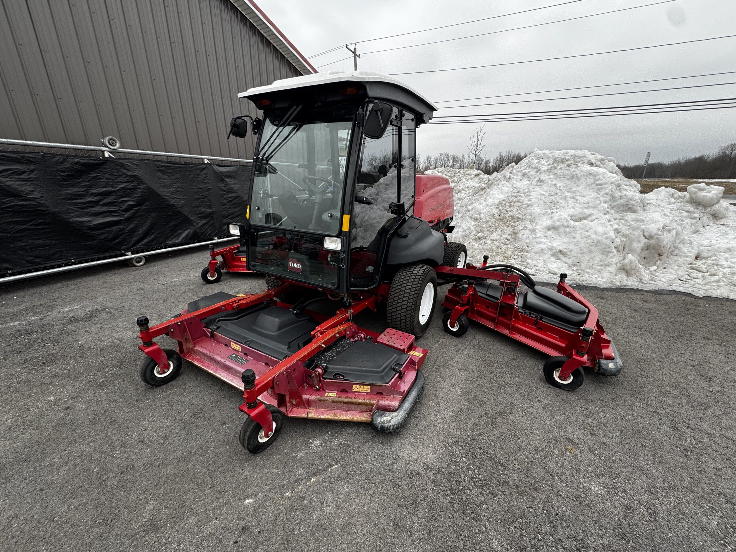 2017 Groundsmaster 5910 Diesel 4WD Climate Controlled Cab Wide Area Mower - Toro