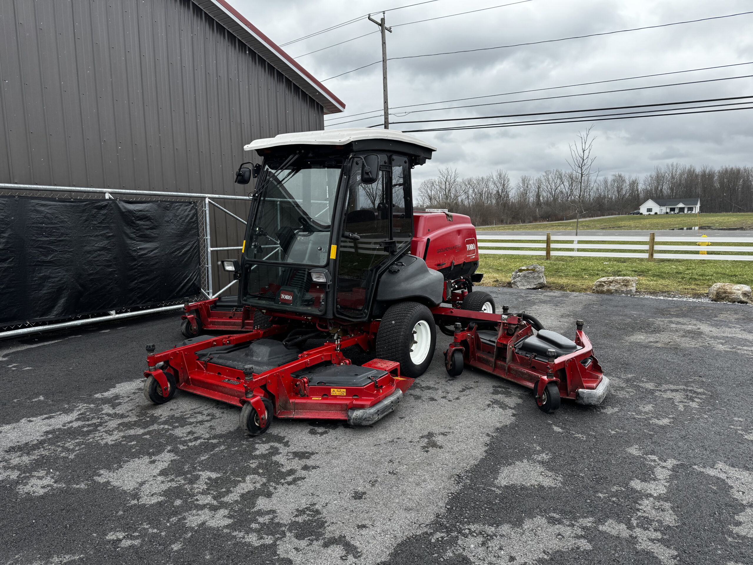 2017 Groundsmaster 5910 Diesel 4WD Climate Controlled Cab Wide Area Mower - Toro