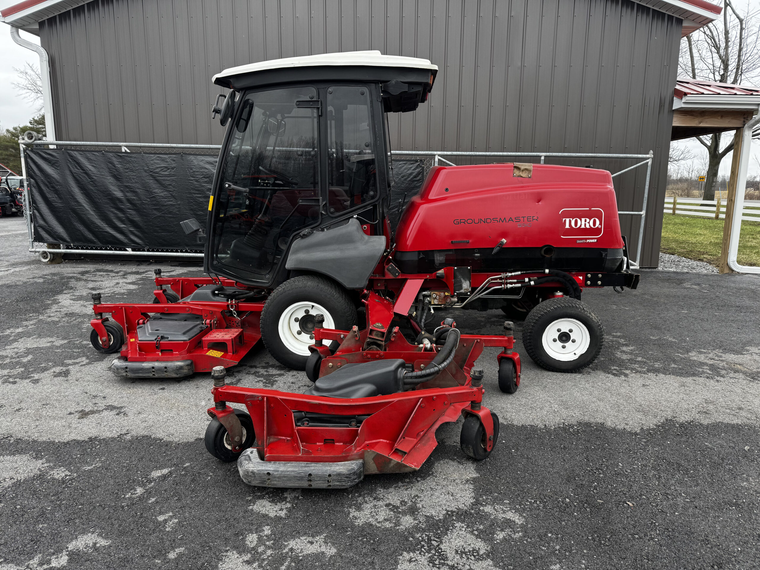 2017 Groundsmaster 5910 Diesel 4WD Climate Controlled Cab Wide Area Mower - Toro - Image 7