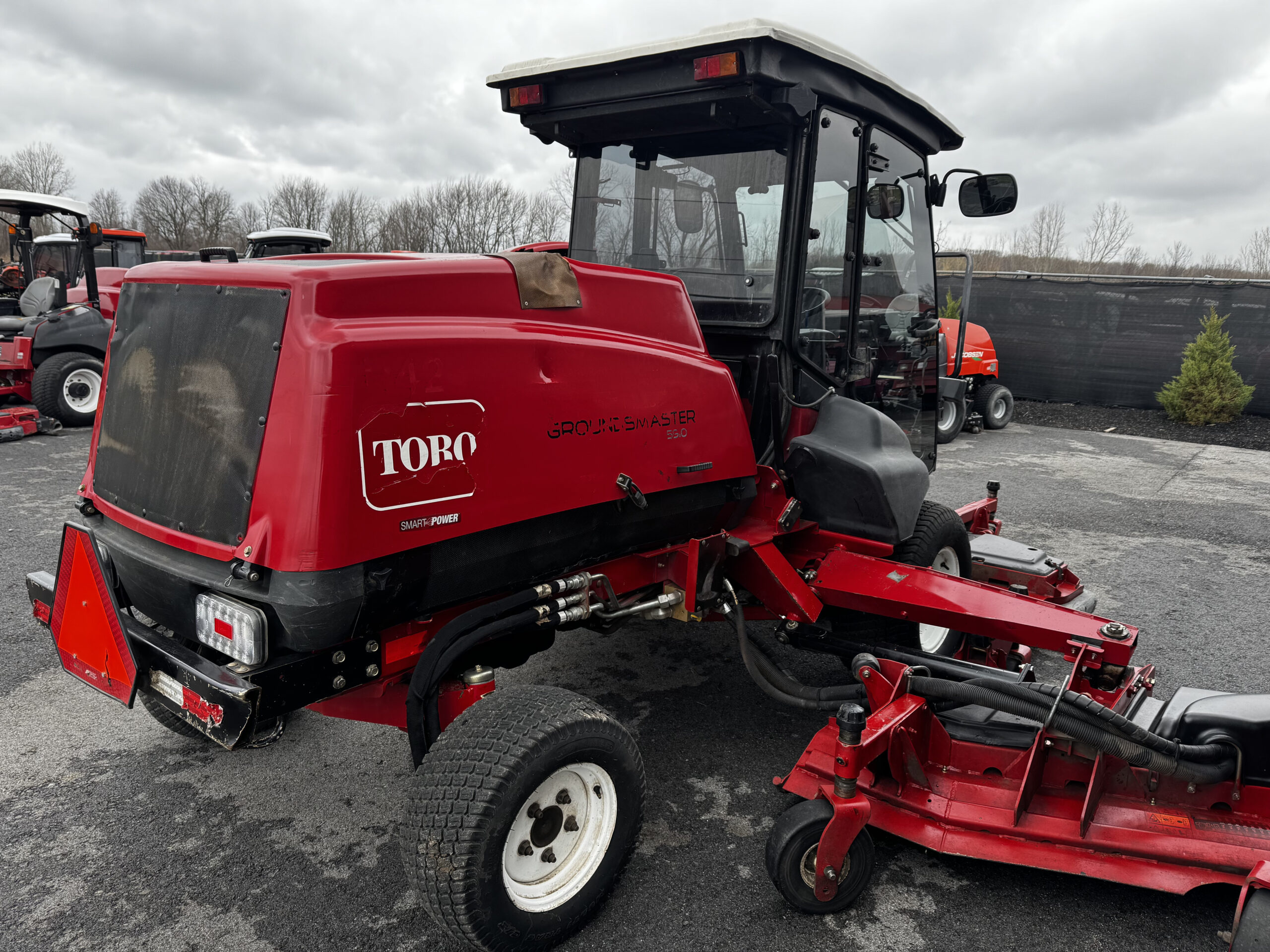 2017 Groundsmaster 5910 Diesel 4WD Climate Controlled Cab Wide Area Mower - Toro - Image 9