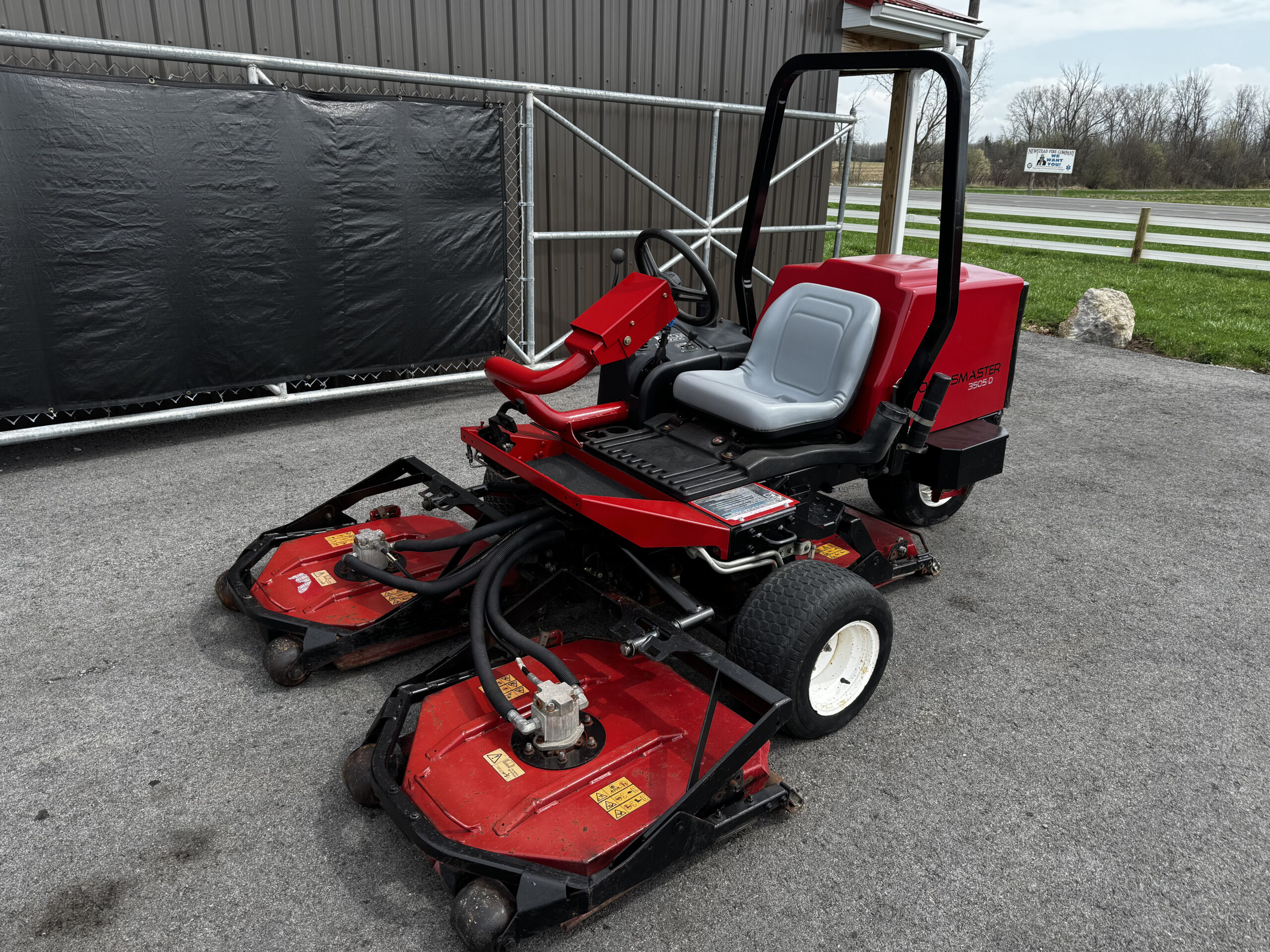 2015 Groundsmaster 3505 Diesel 2WD Contouring Rotary Mower - Toro