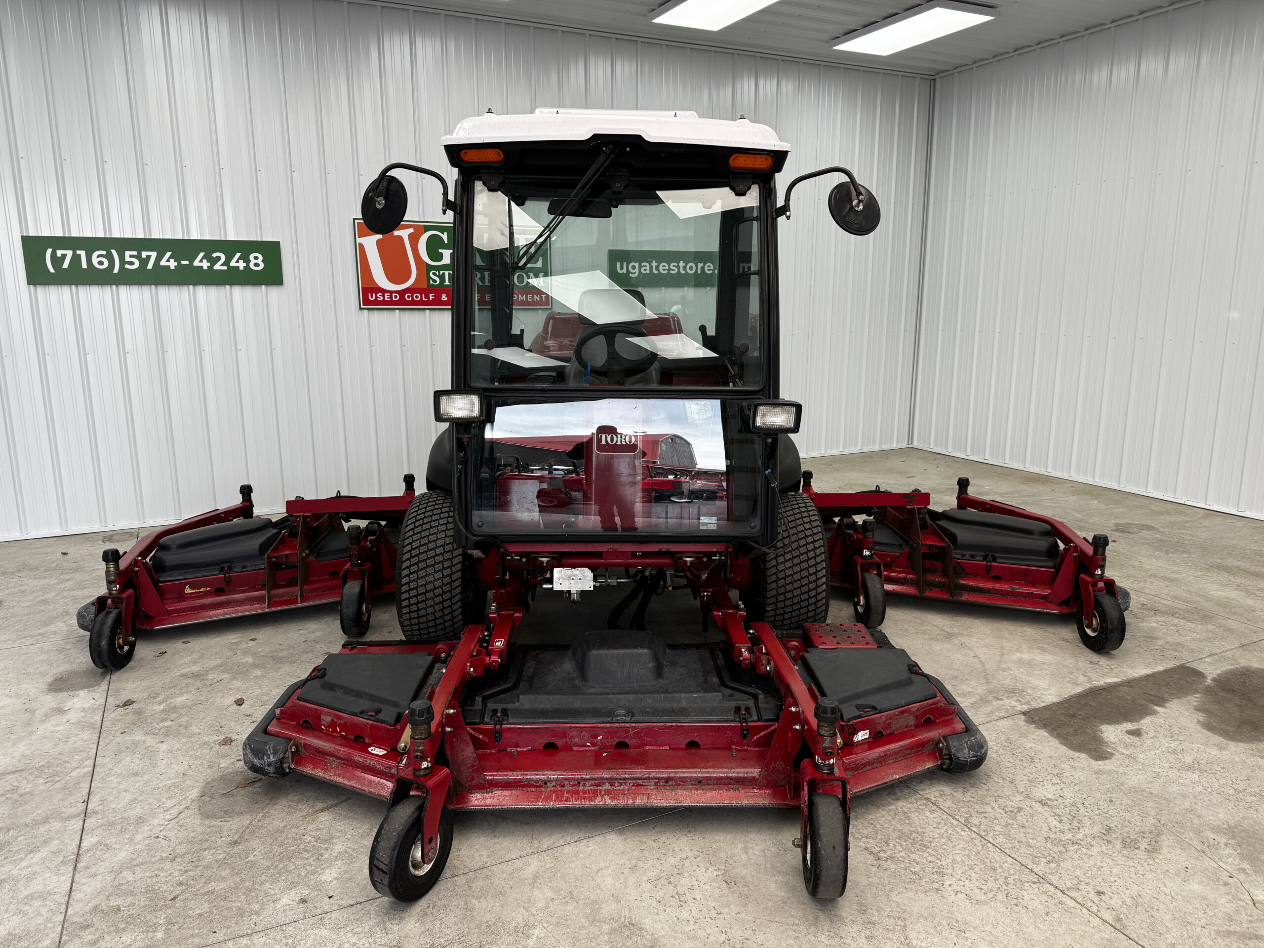 2009 Groundsmaster 5910 Diesel 4WD Climate Controlled Cab Wide Area Mower - Toro - Image 4