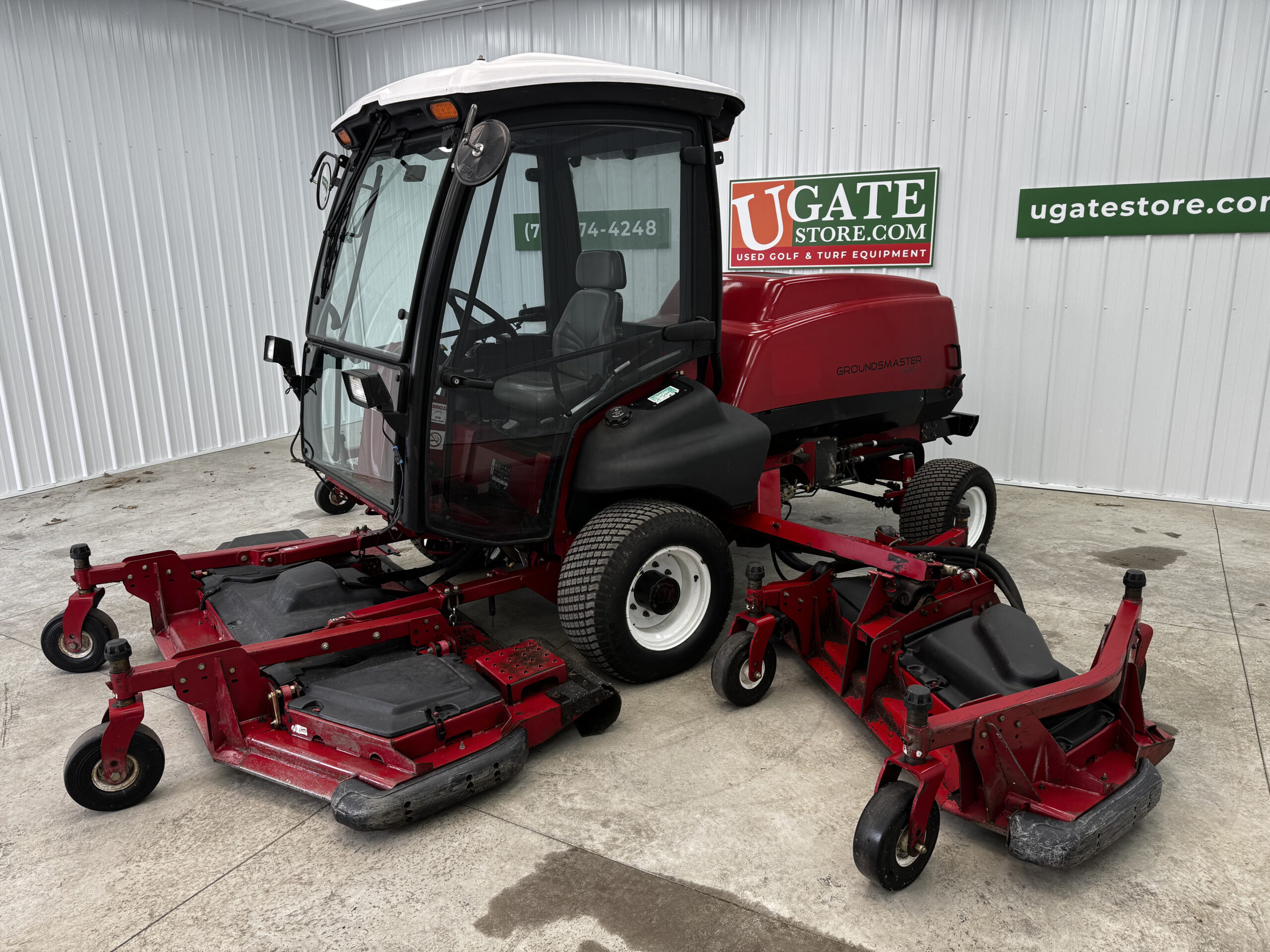 2009 Groundsmaster 5910 Diesel 4WD Climate Controlled Cab Wide Area Mower - Toro - Image 5