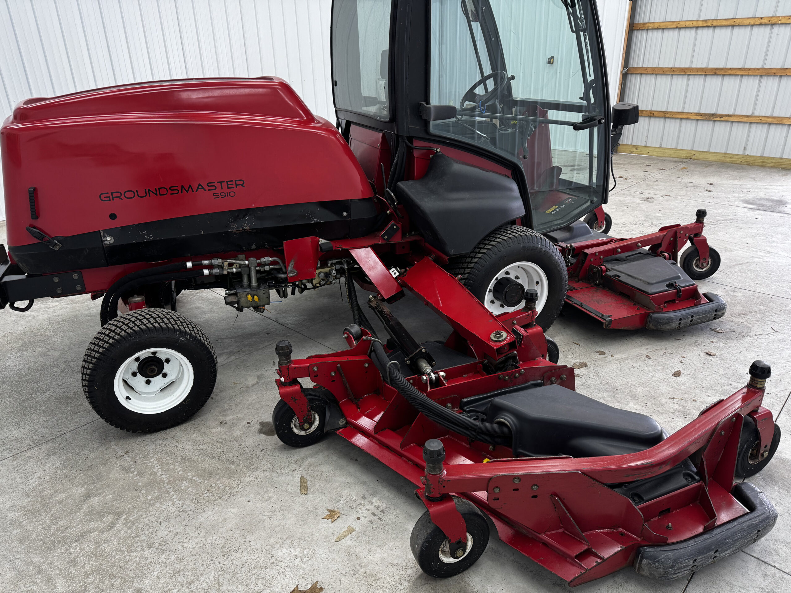 2009 Groundsmaster 5910 Diesel 4WD Climate Controlled Cab Wide Area Mower - Toro - Image 7