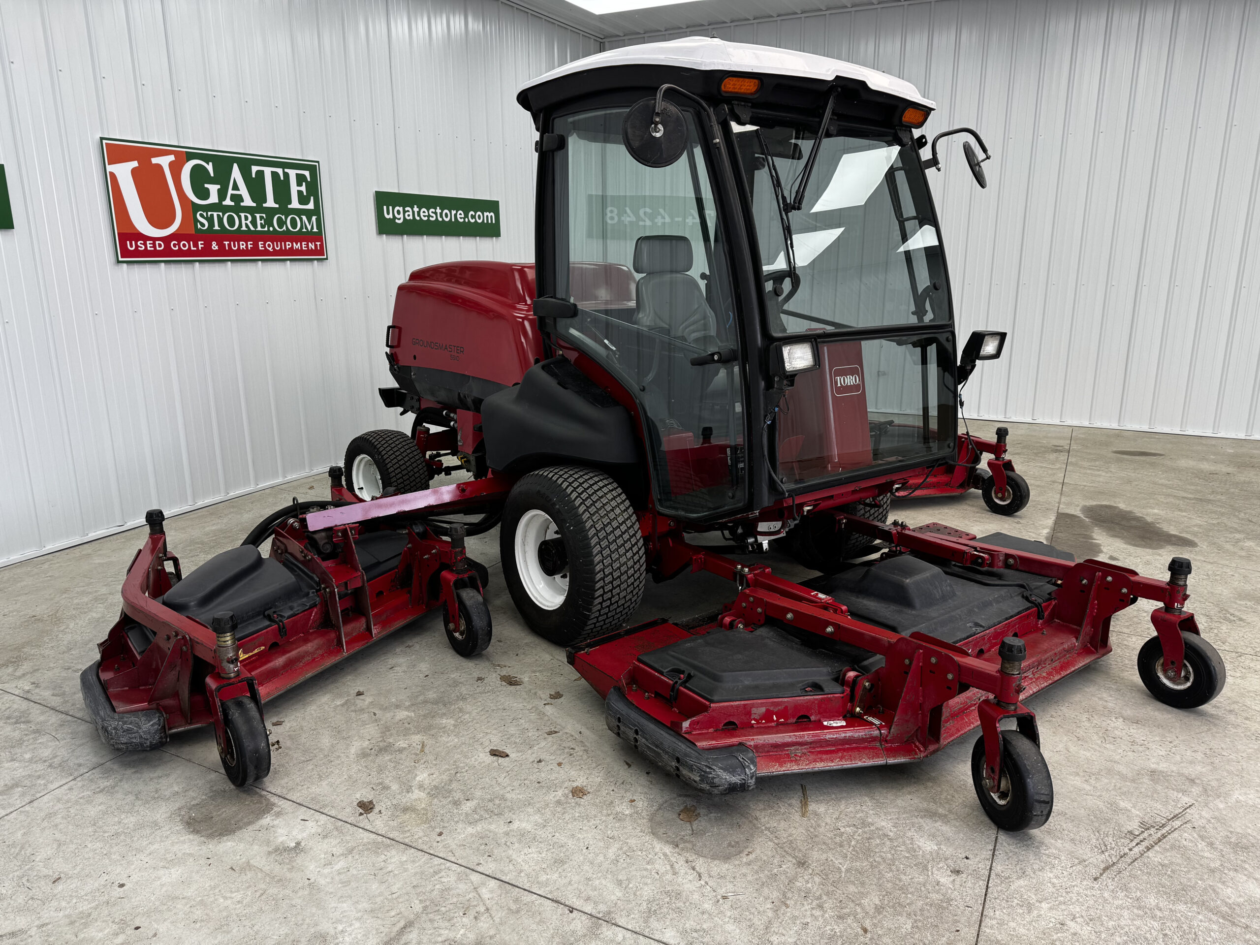 2009 Groundsmaster 5910 Diesel 4WD Climate Controlled Cab Wide Area Mower - Toro - Image 8