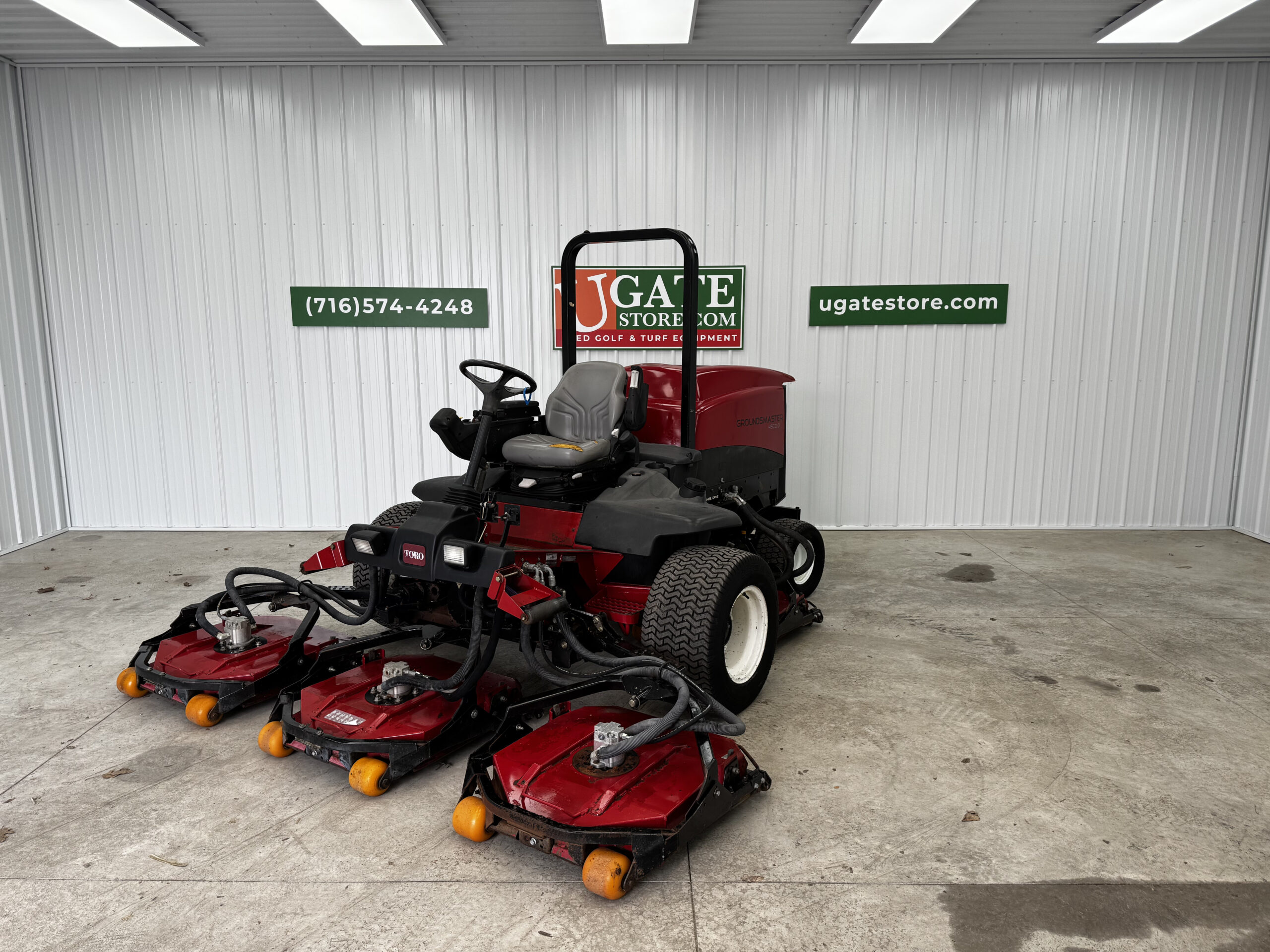 2009 Groundsmaster 4500 Diesel 4WD Contouring Mower - Toro