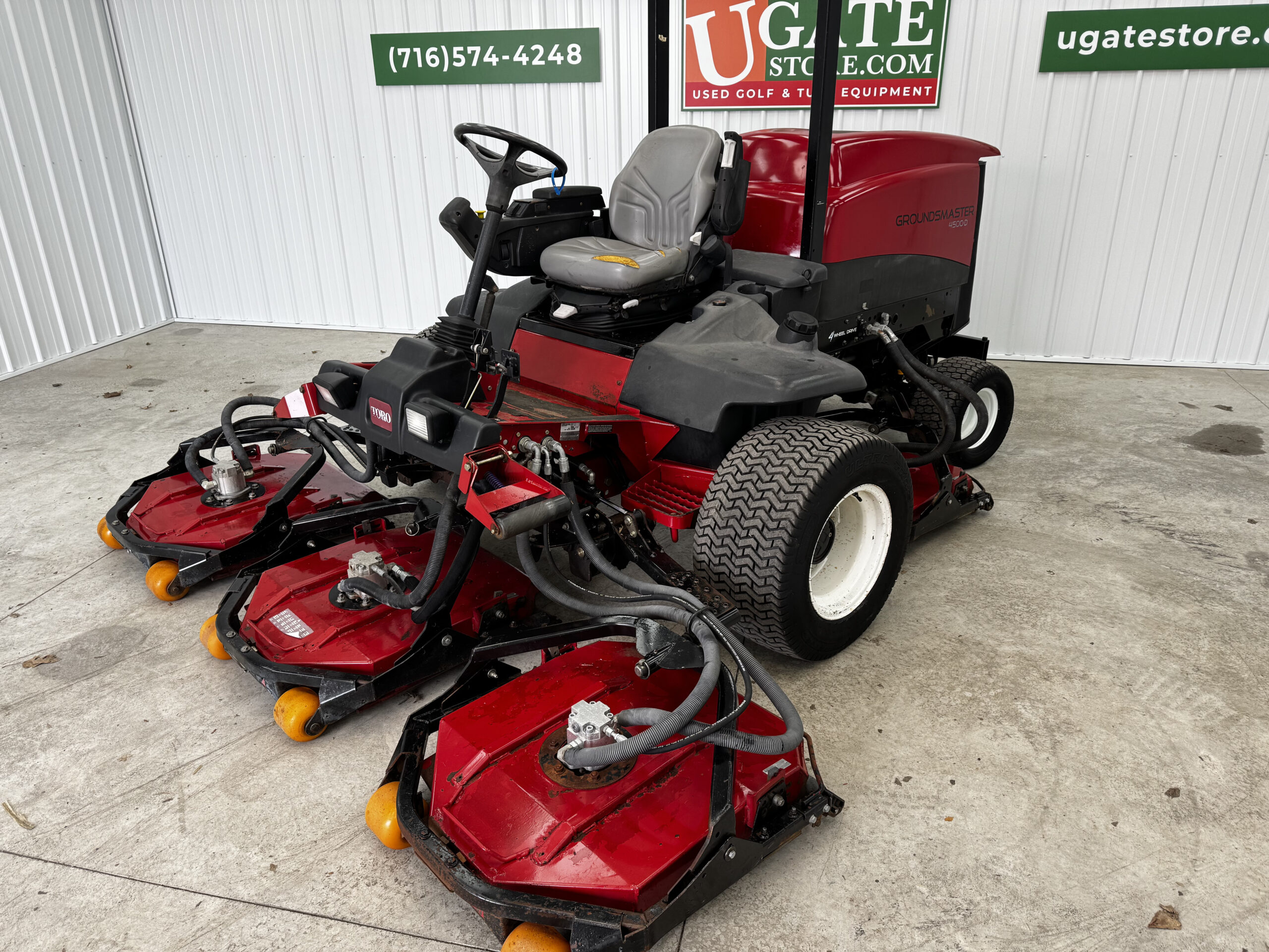 2009 Groundsmaster 4500 Diesel 4WD Contouring Mower - Toro - Image 5